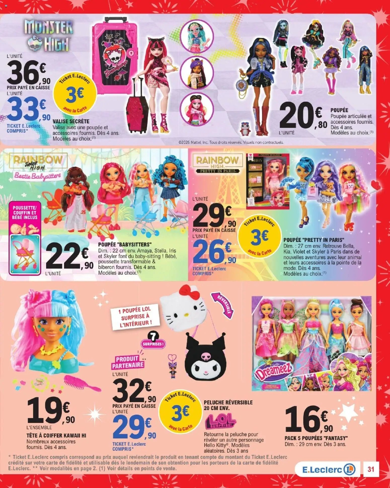 E.Leclerc Noël 2026 catalogue 20/10 - 05/12