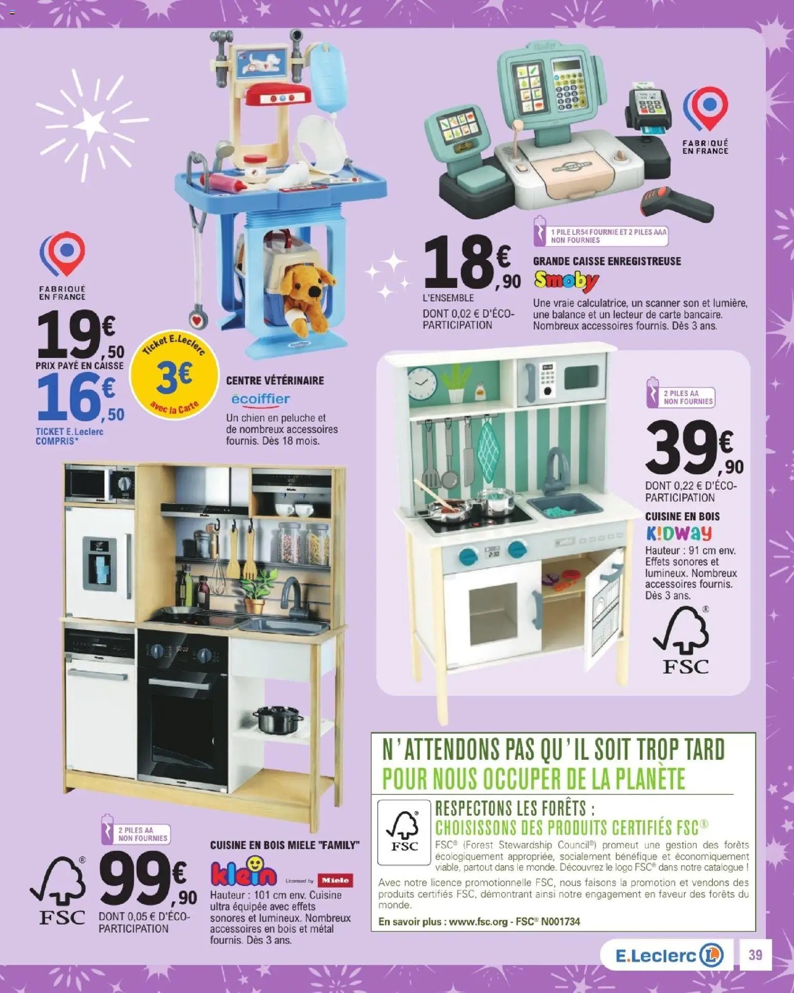 E.Leclerc Noël 2026 catalogue 20/10 - 05/12