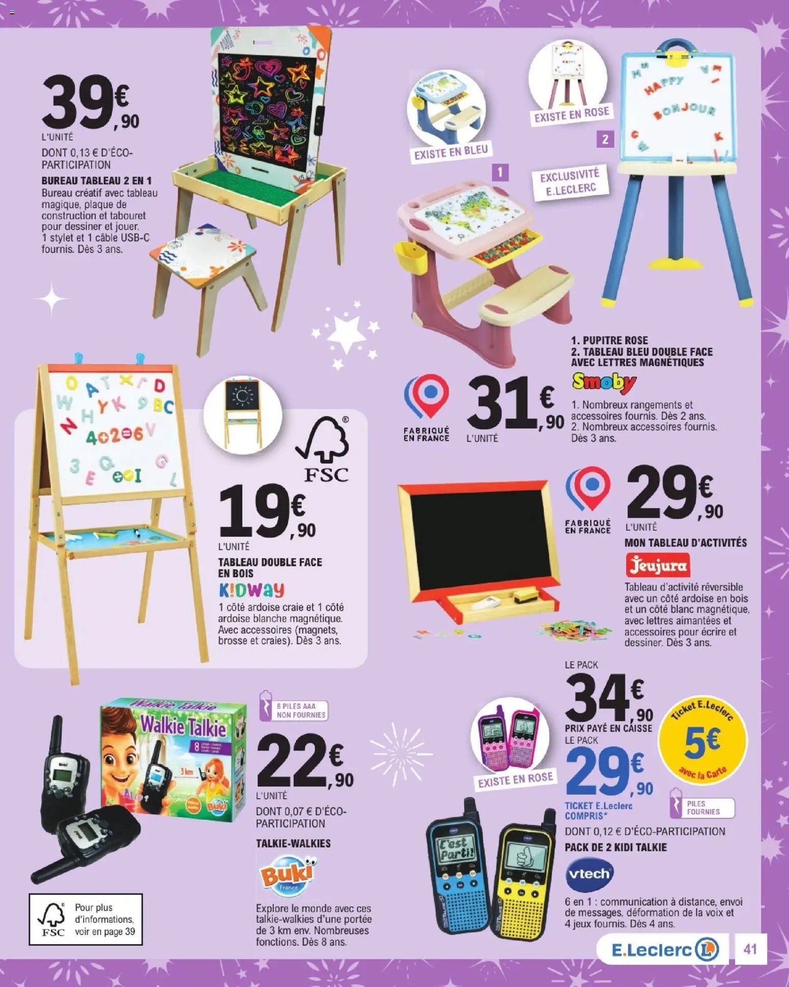 E.Leclerc Noël 2026 catalogue 20/10 - 05/12