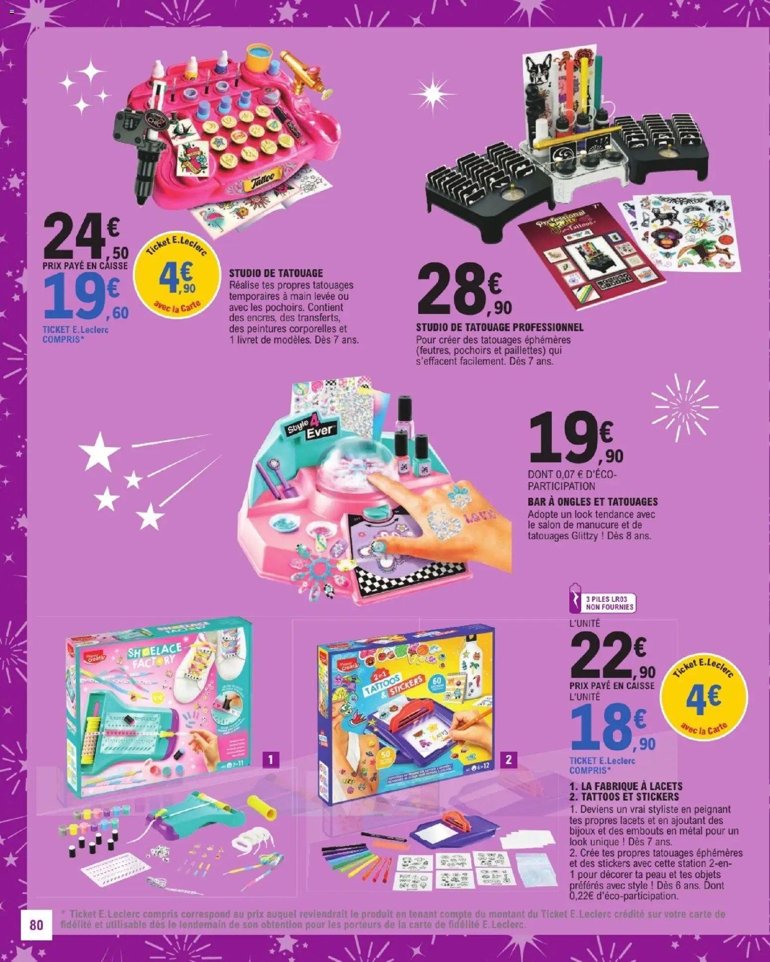 E.Leclerc Noël 2026 catalogue 20/10 - 05/12