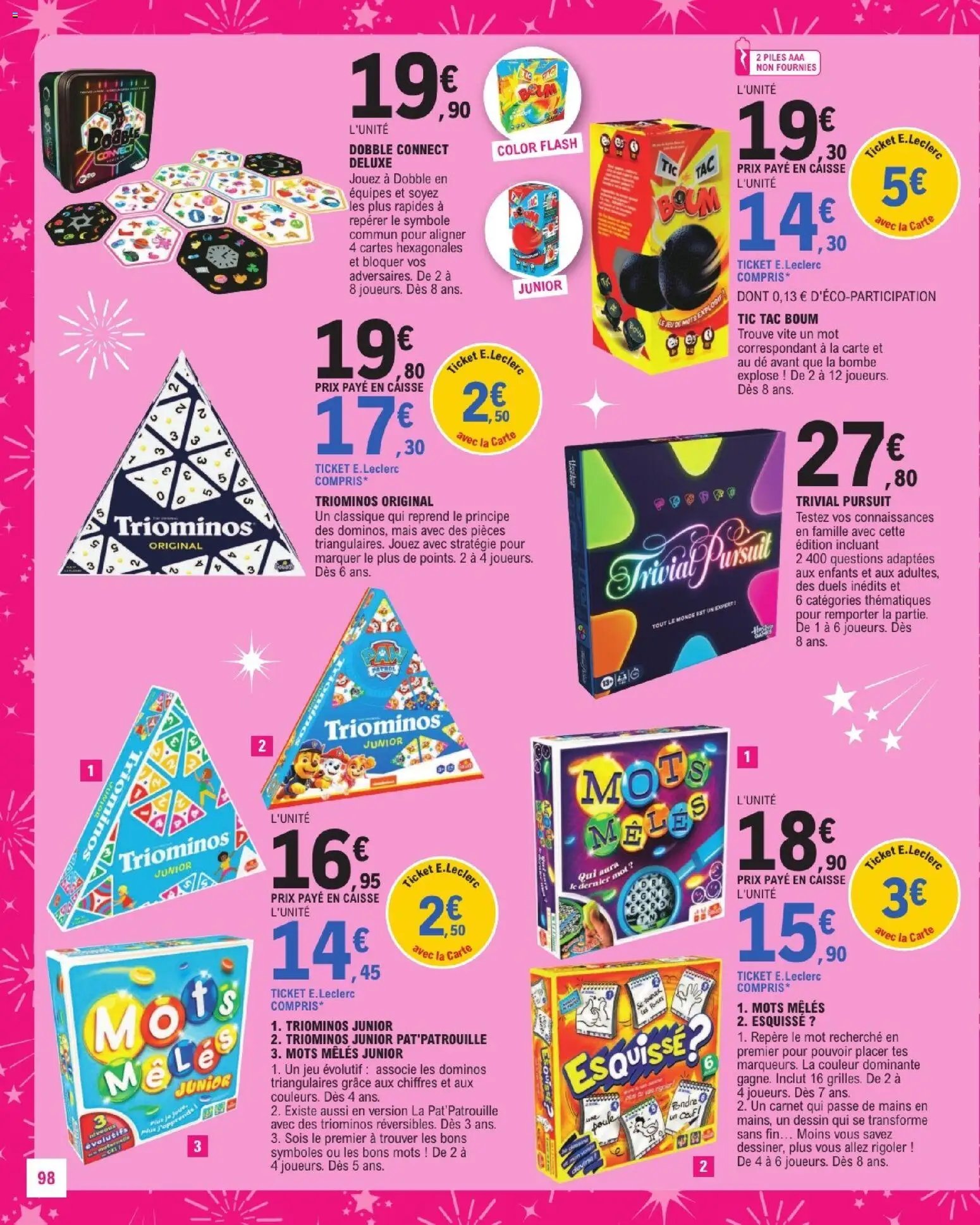 E.Leclerc Noël 2026 catalogue 20/10 - 05/12
