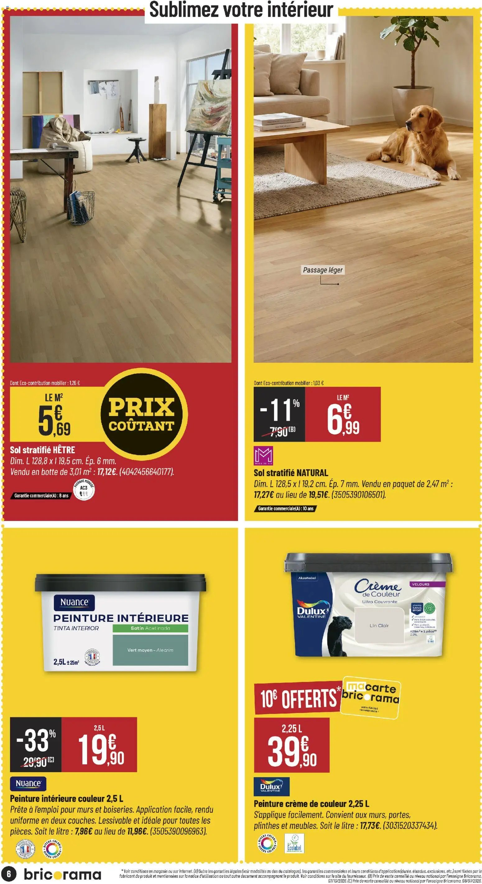 Bricorama catalogue 07/10/2026 - nouveau prospectus