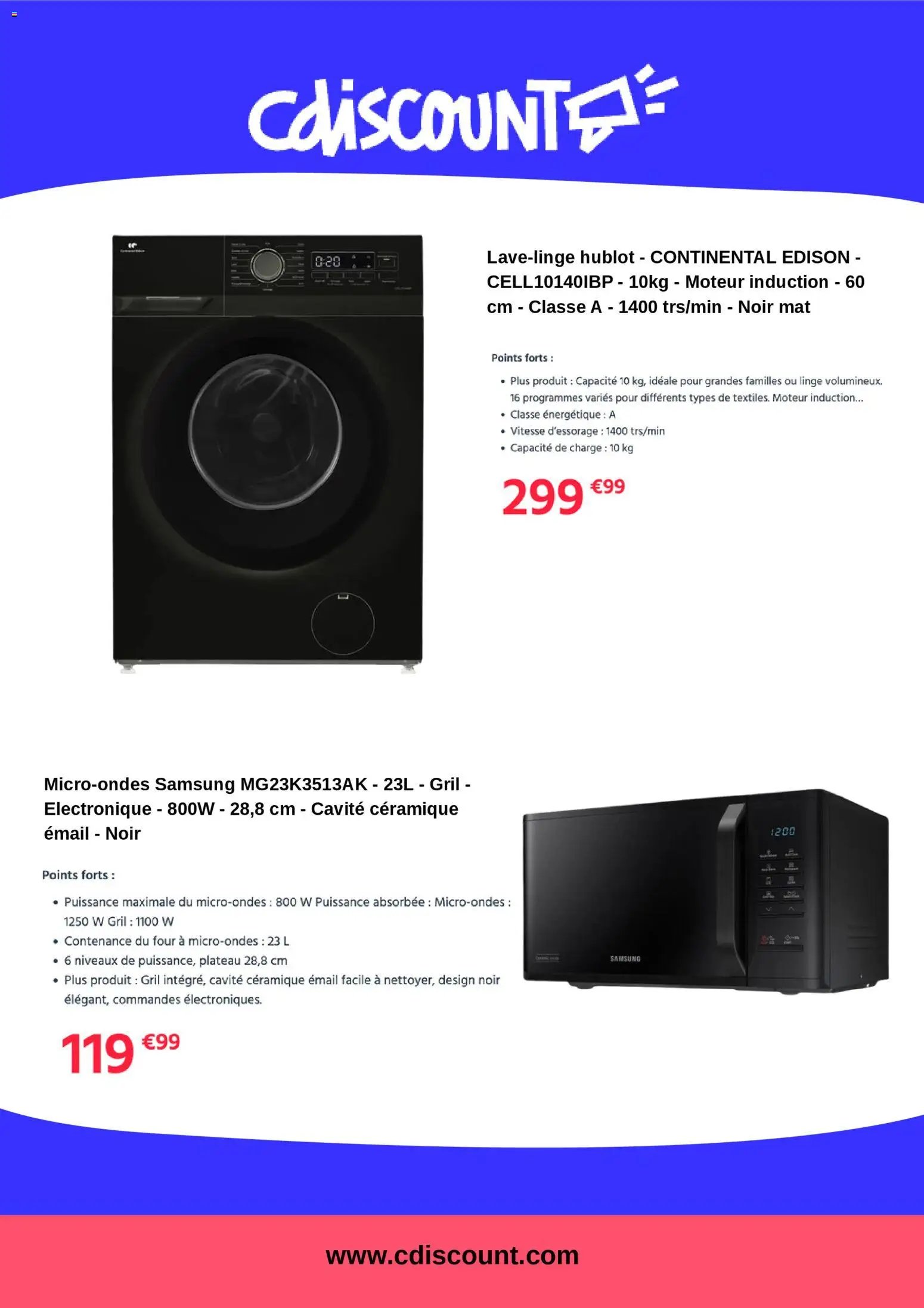 Cdiscount catalogue à partir du 04/03/2026 Cdiscount catalogue