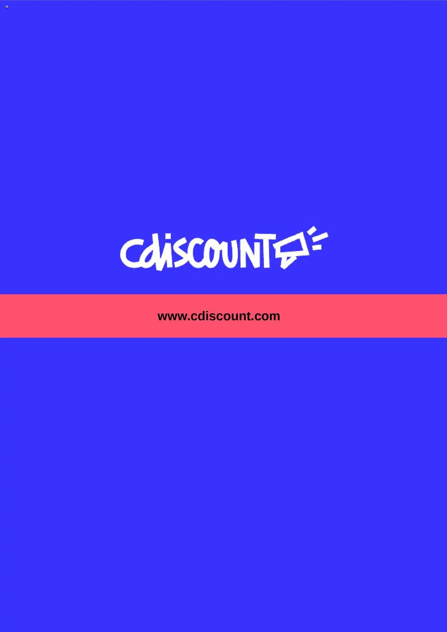 Cdiscount catalogue à partir du 04/03/2026 Cdiscount catalogue