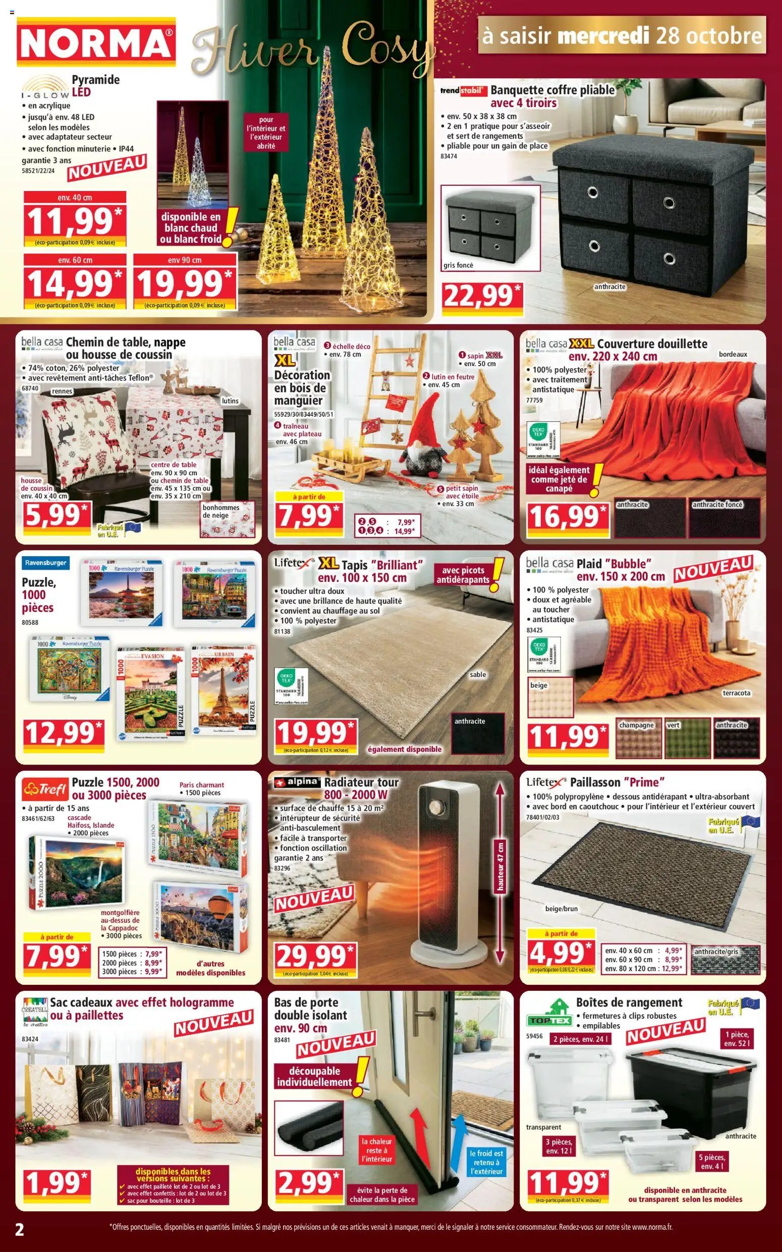 Norma catalogue 28/10/2026 - nouveau prospectus