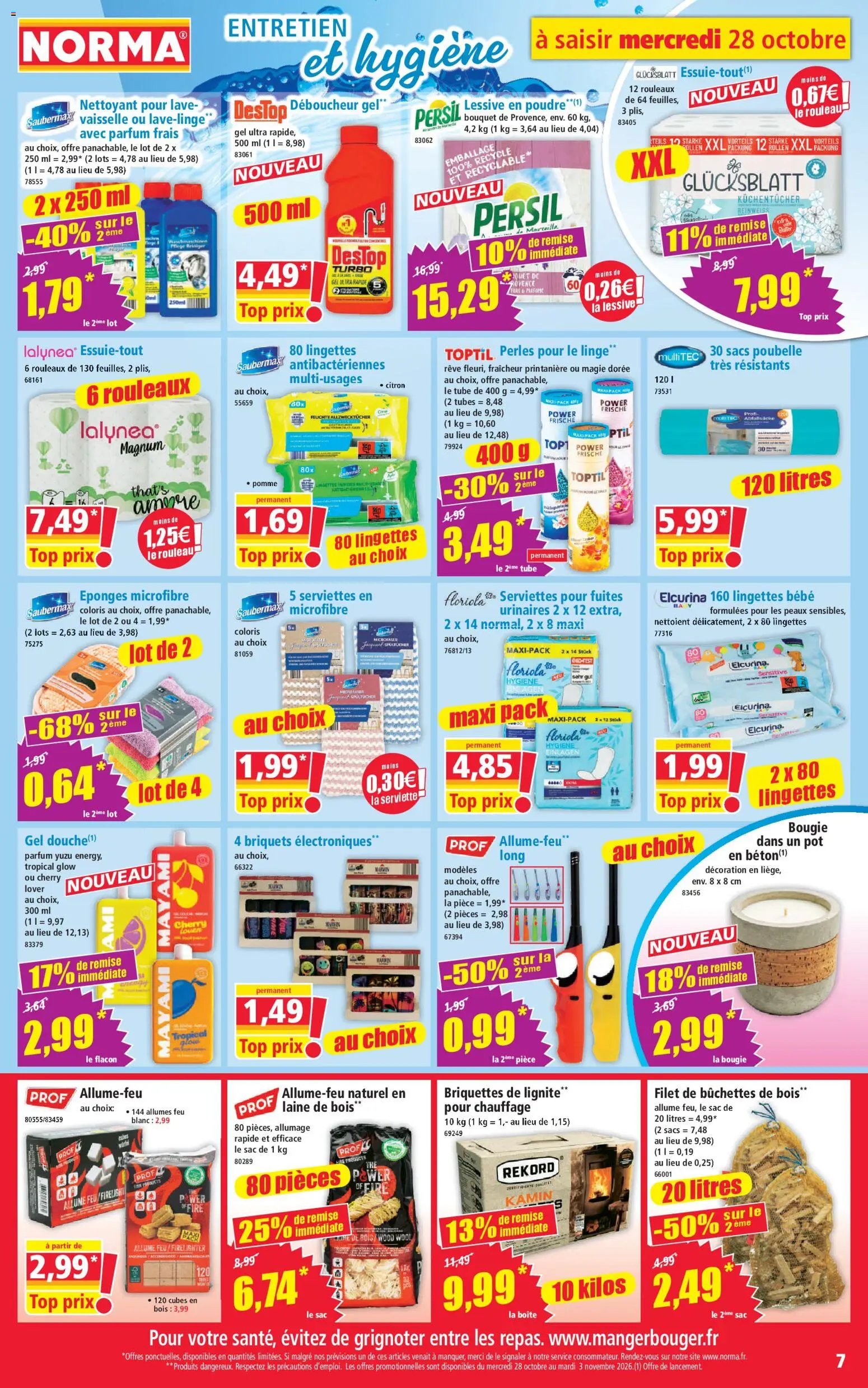 Norma catalogue 28/10/2026 - nouveau prospectus