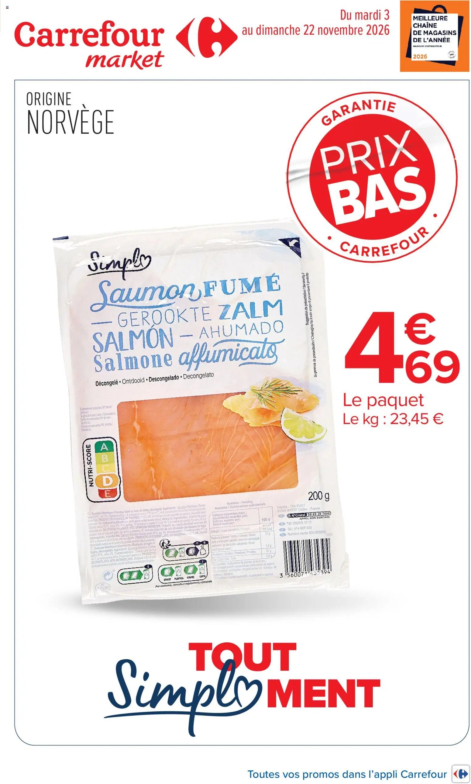 Catalogue Carrefour Market à venir 03/11/2026 » Prospectus Octobre