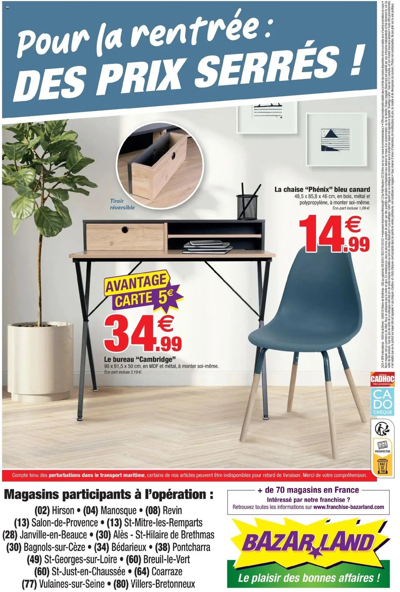 Bazarland catalogue à partir du 23/08/2025 Catalogue
