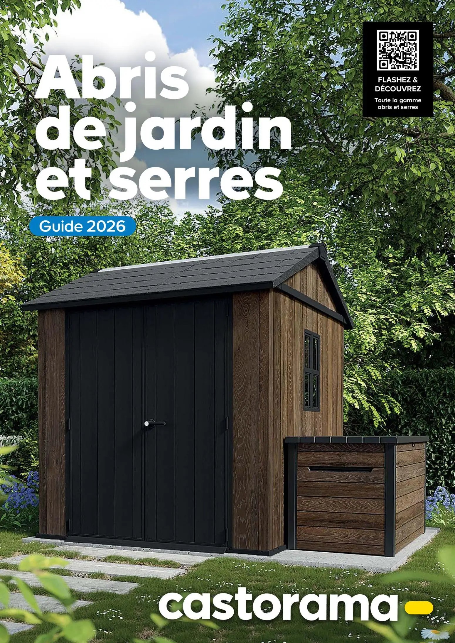 Castorama catalogue à partir du 26/02/2026 Abri de jardin et serres