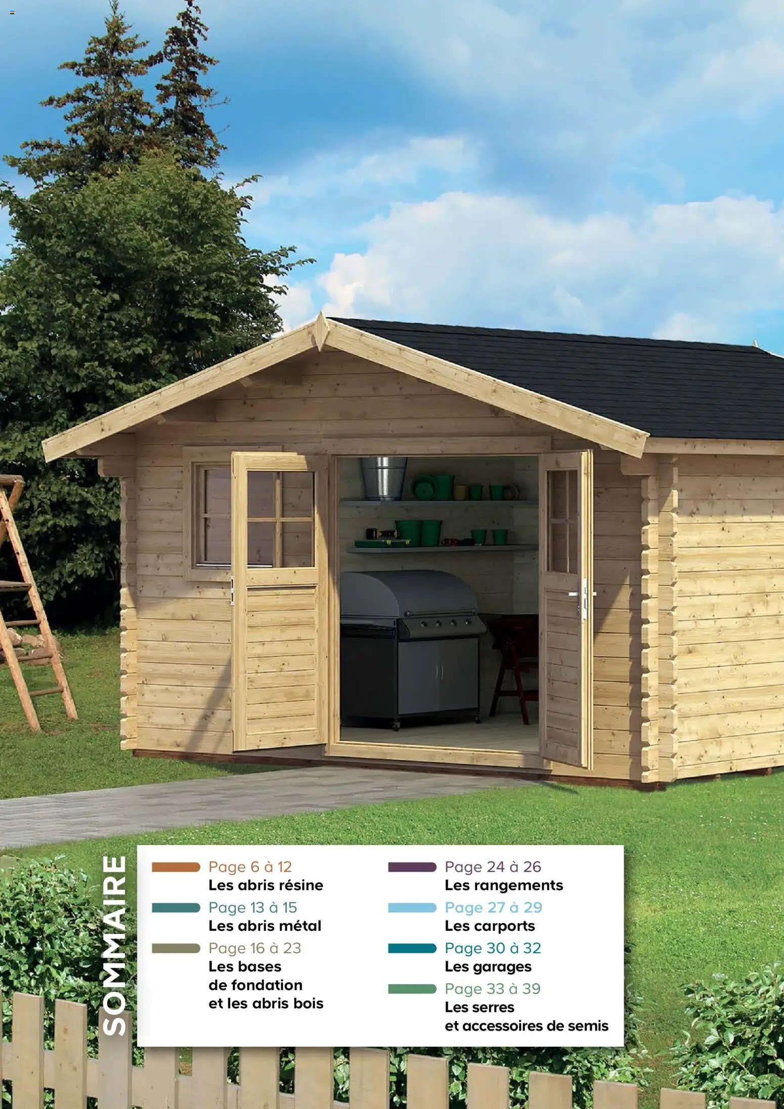 Castorama catalogue à partir du 26/02/2026 Abri de jardin et serres