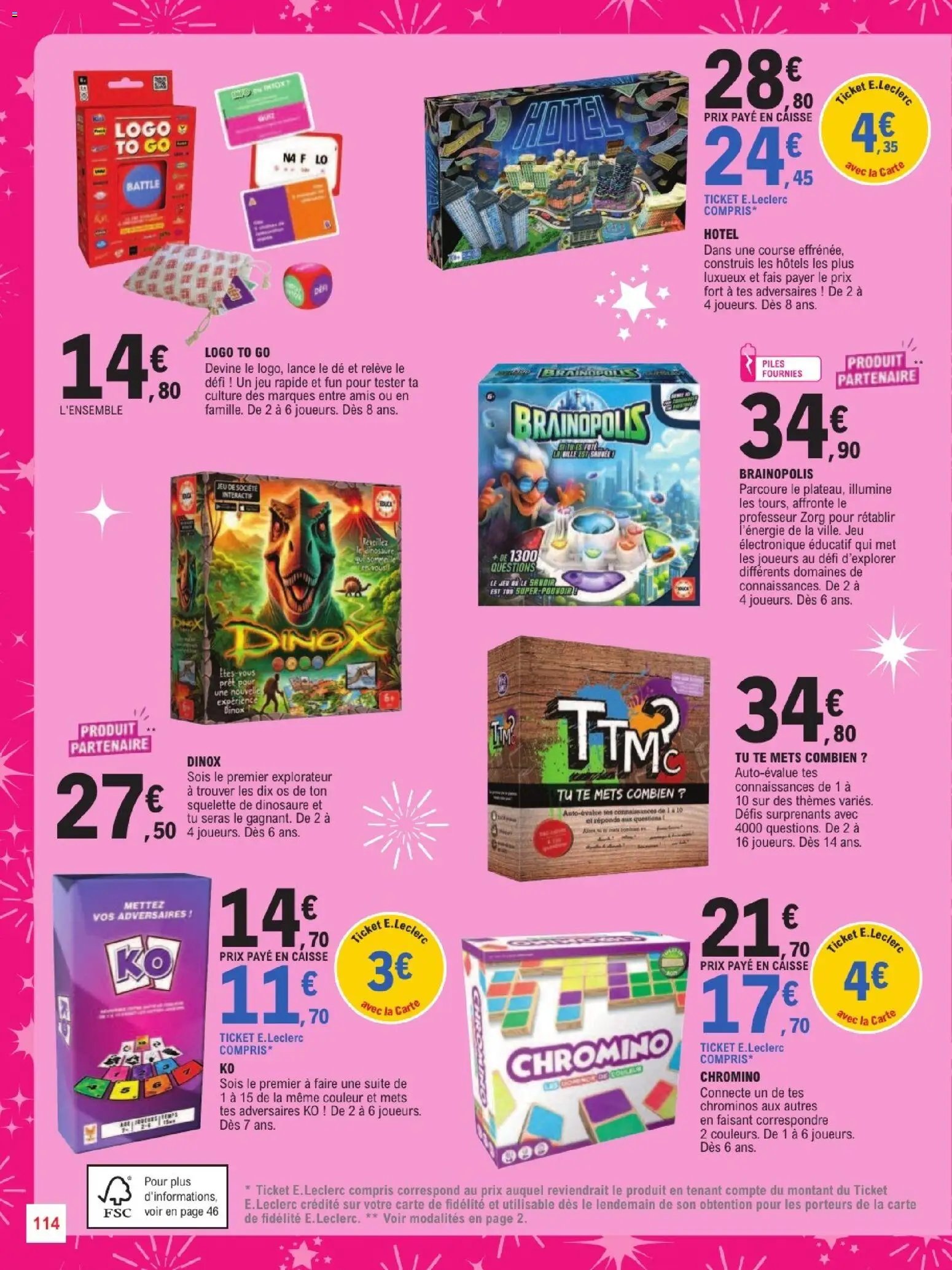 E.Leclerc Noël 2026 catalogue 13/10 - 05/12