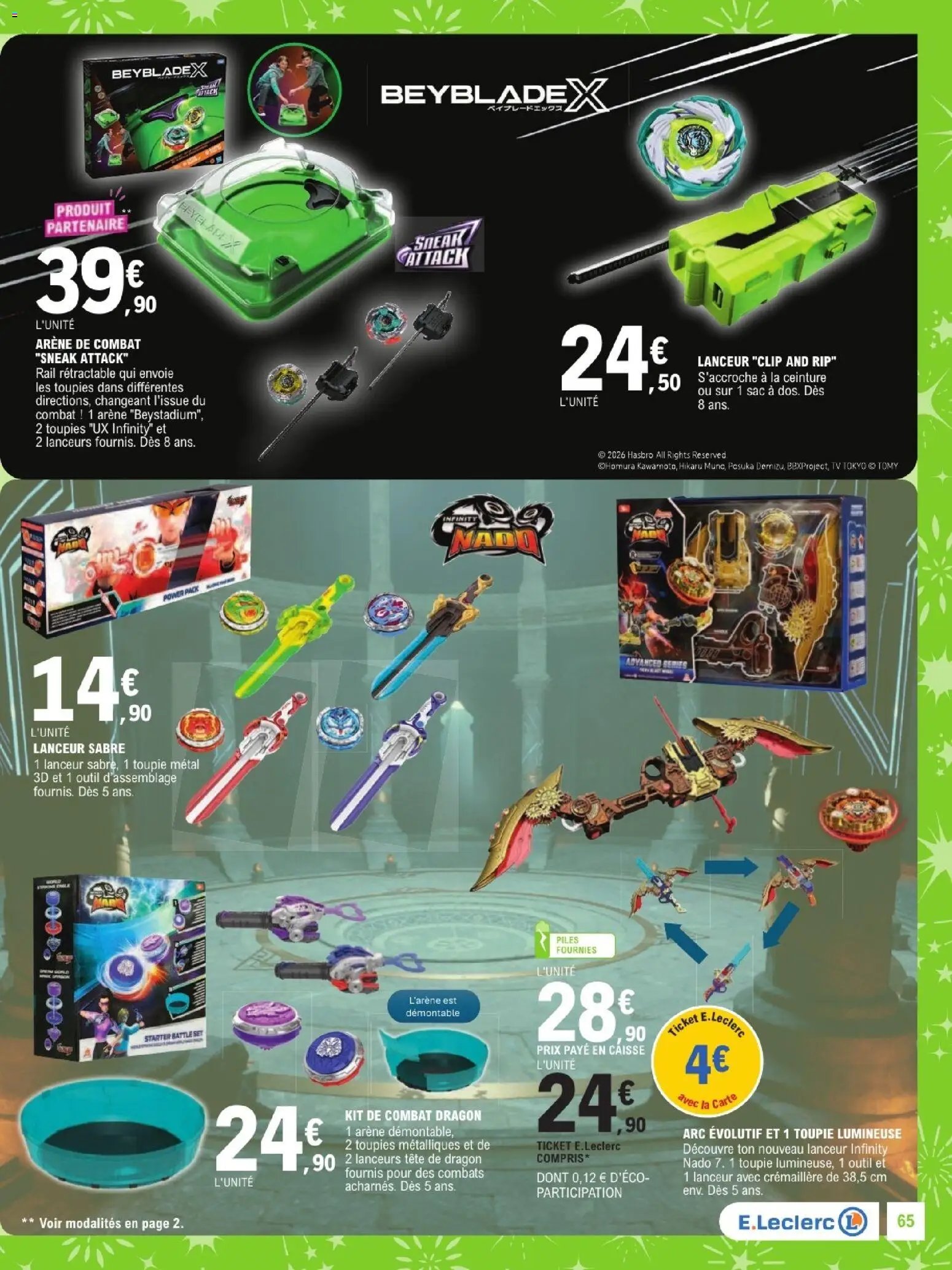E.Leclerc Noël 2026 catalogue 13/10 - 05/12