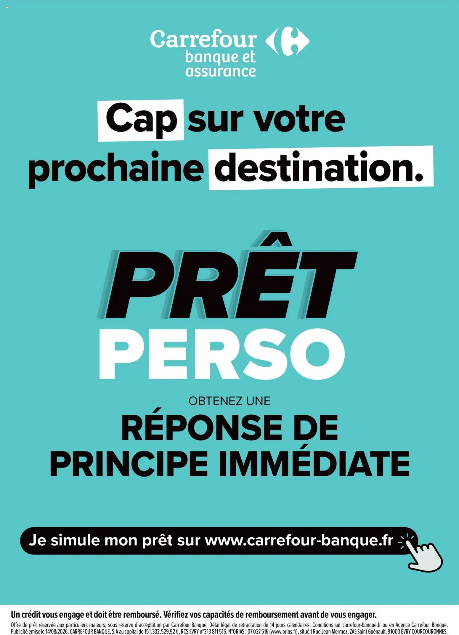 Carrefour Market catalogue à partir du 14/08/2026 Carrefour Market Séjours & circuits - les créations carrefour voyages