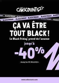 Cdiscount catalogue à partir du 04/11/2025 Black Friday
