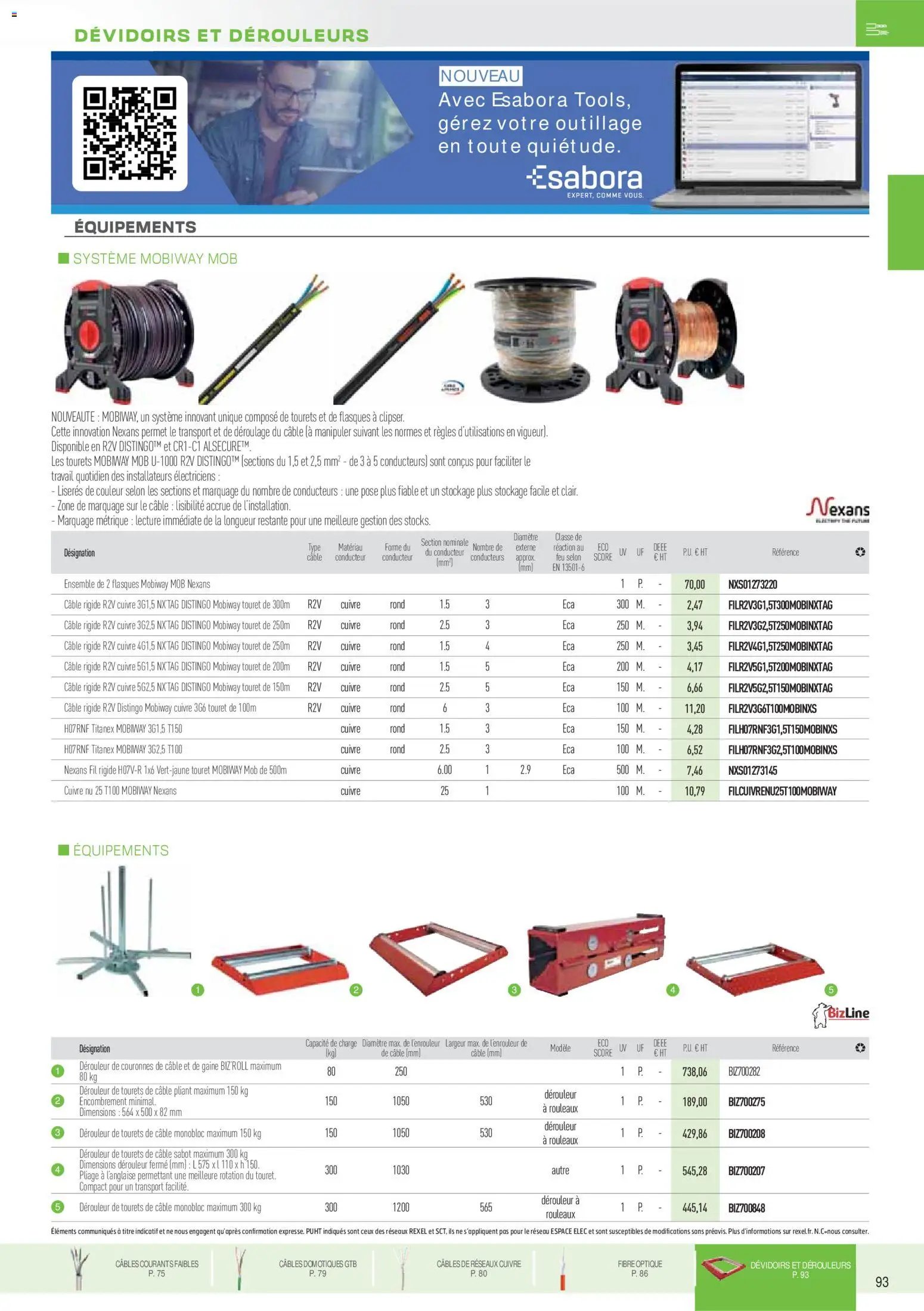 Rexel catalogue à partir du 01/12/2025 Brochure Fils & Câbles
