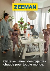 Zeeman catalogue 24/10/2026 - nouveau prospectus