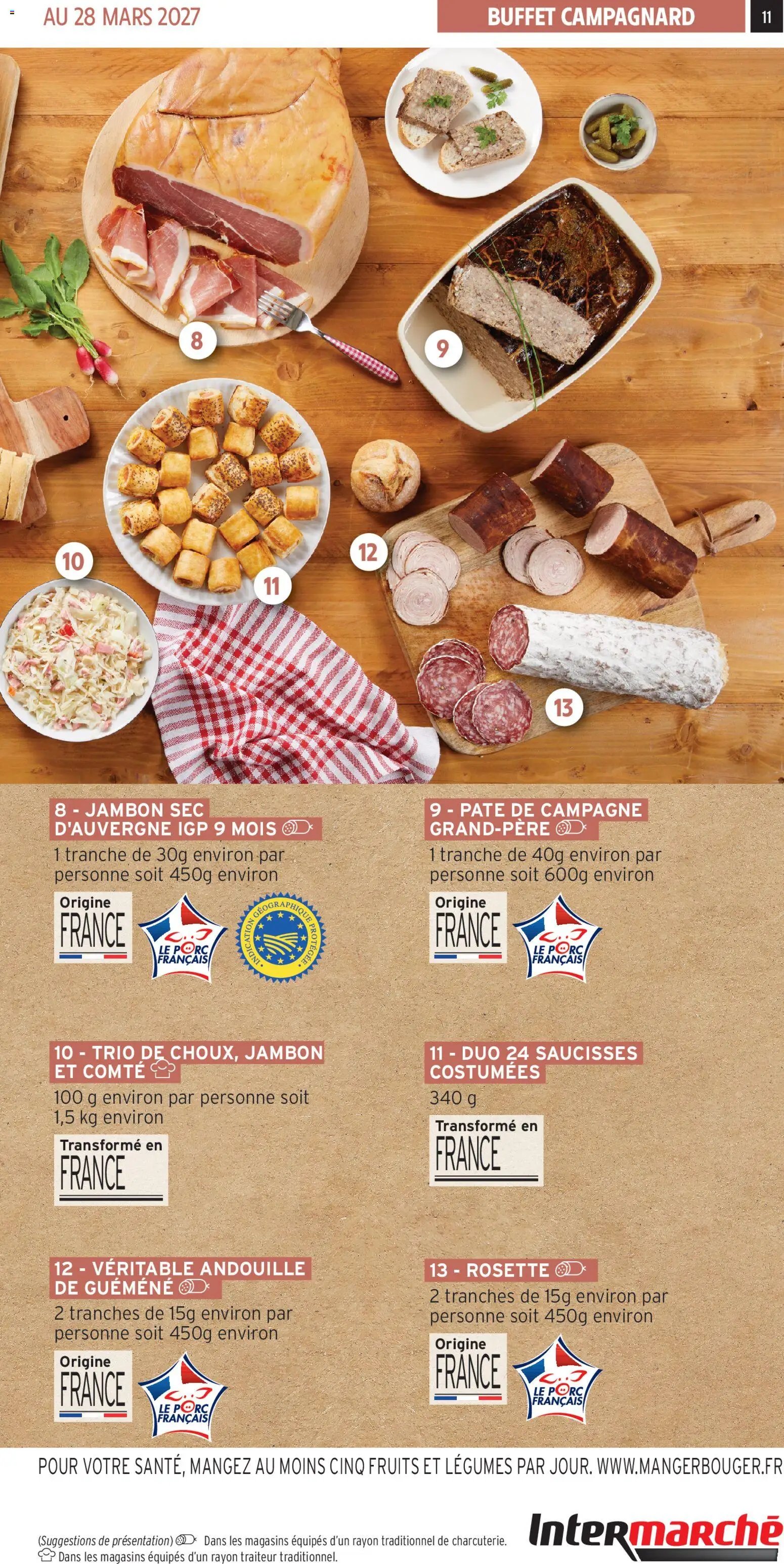 Intermarché catalogue à partir du 06/10/2026 Intermarché - Les menus traiteur automne/hiver