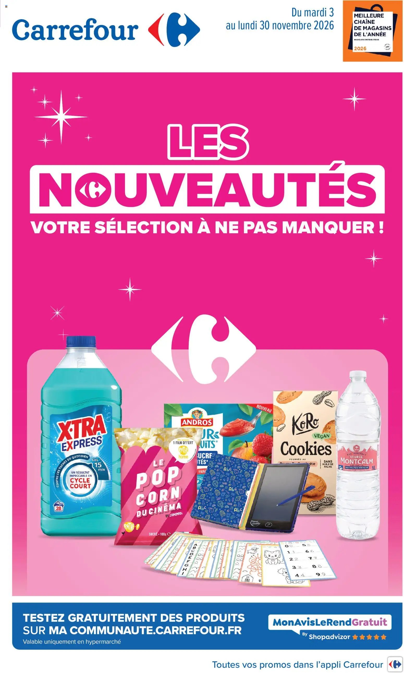Catalogue Carrefour à venir 03/11/2026 » Prospectus