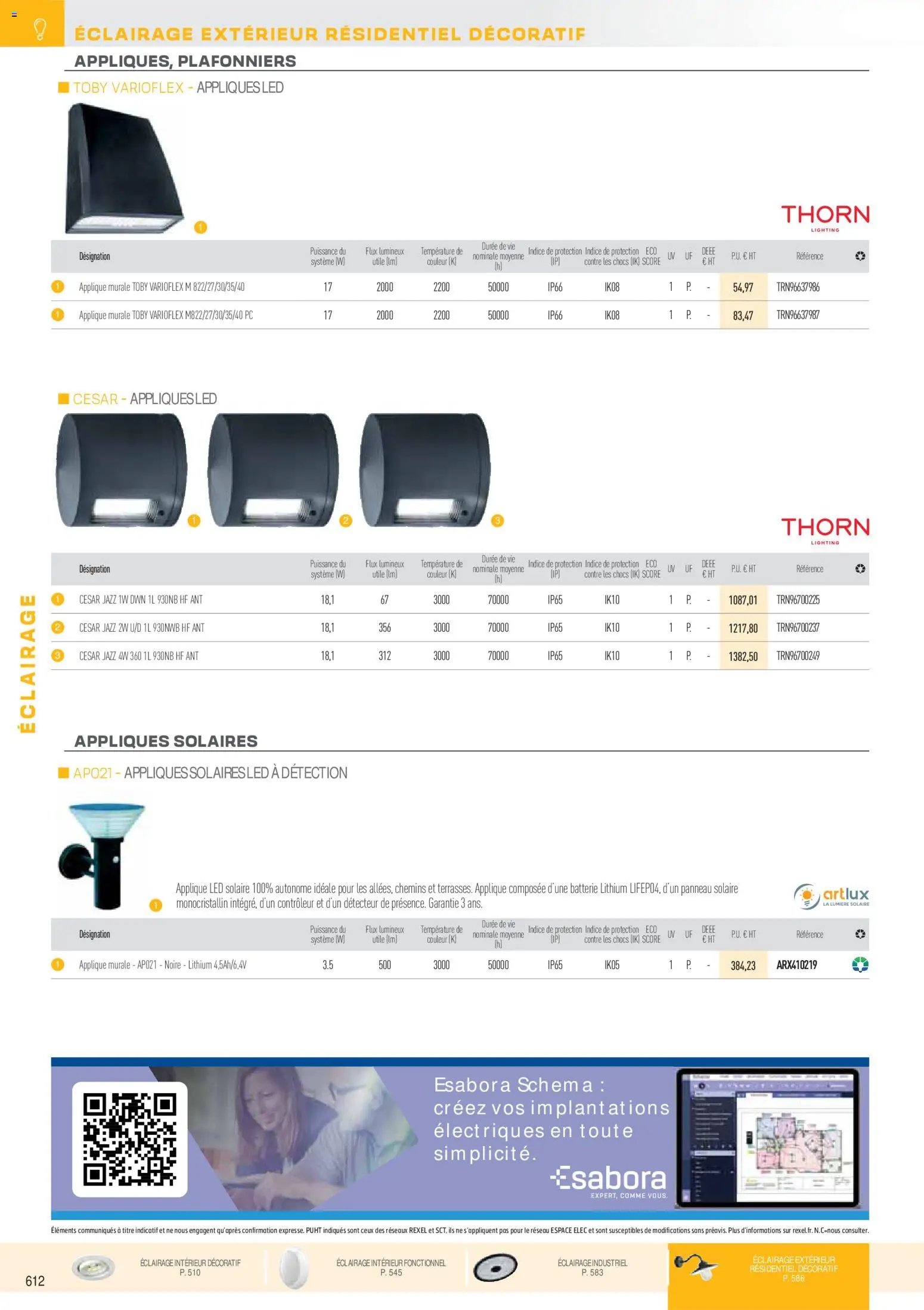 Rexel catalogue à partir du 01/12/2025 Brochure Éclairage