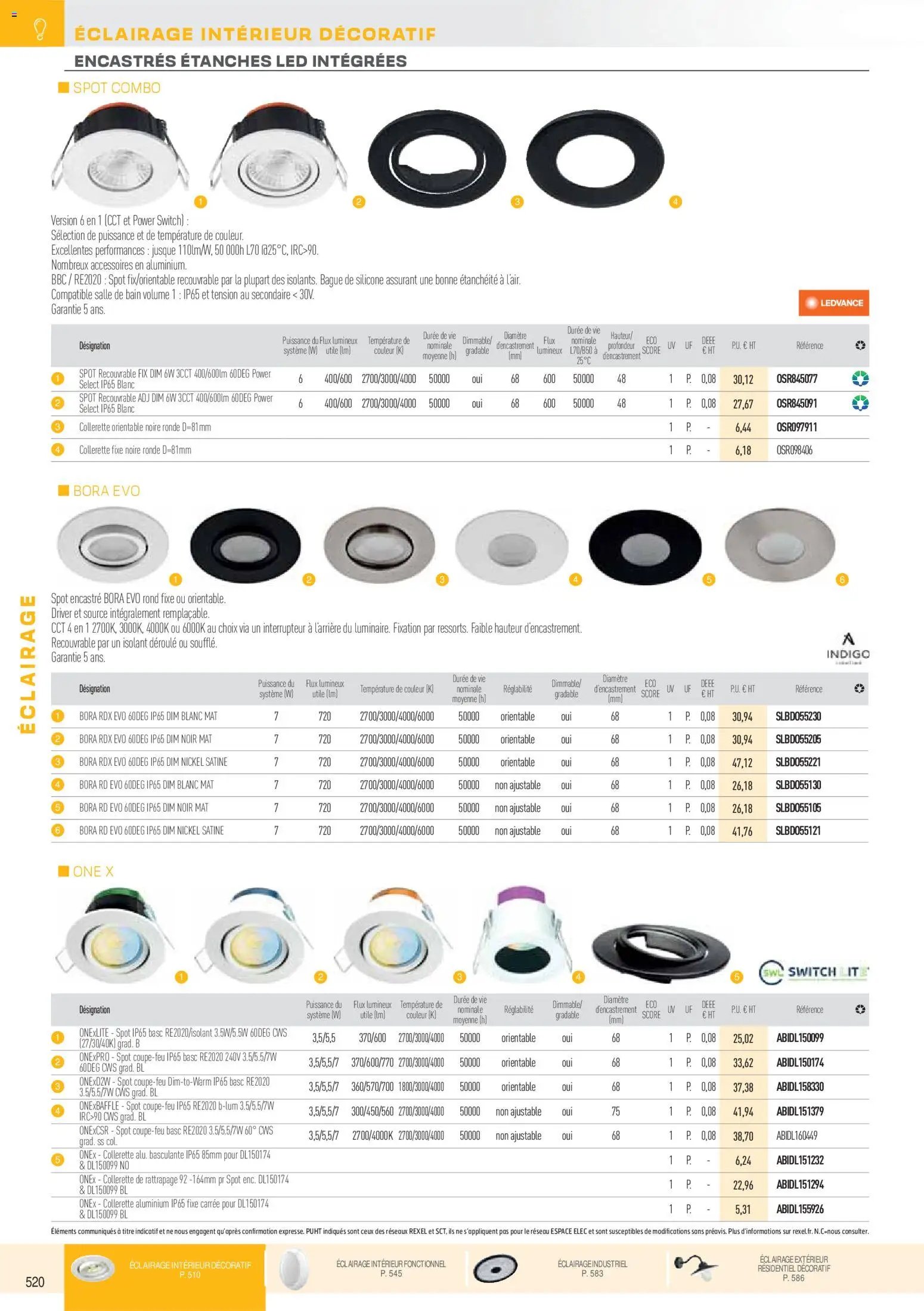 Rexel catalogue à partir du 01/12/2025 Brochure Éclairage