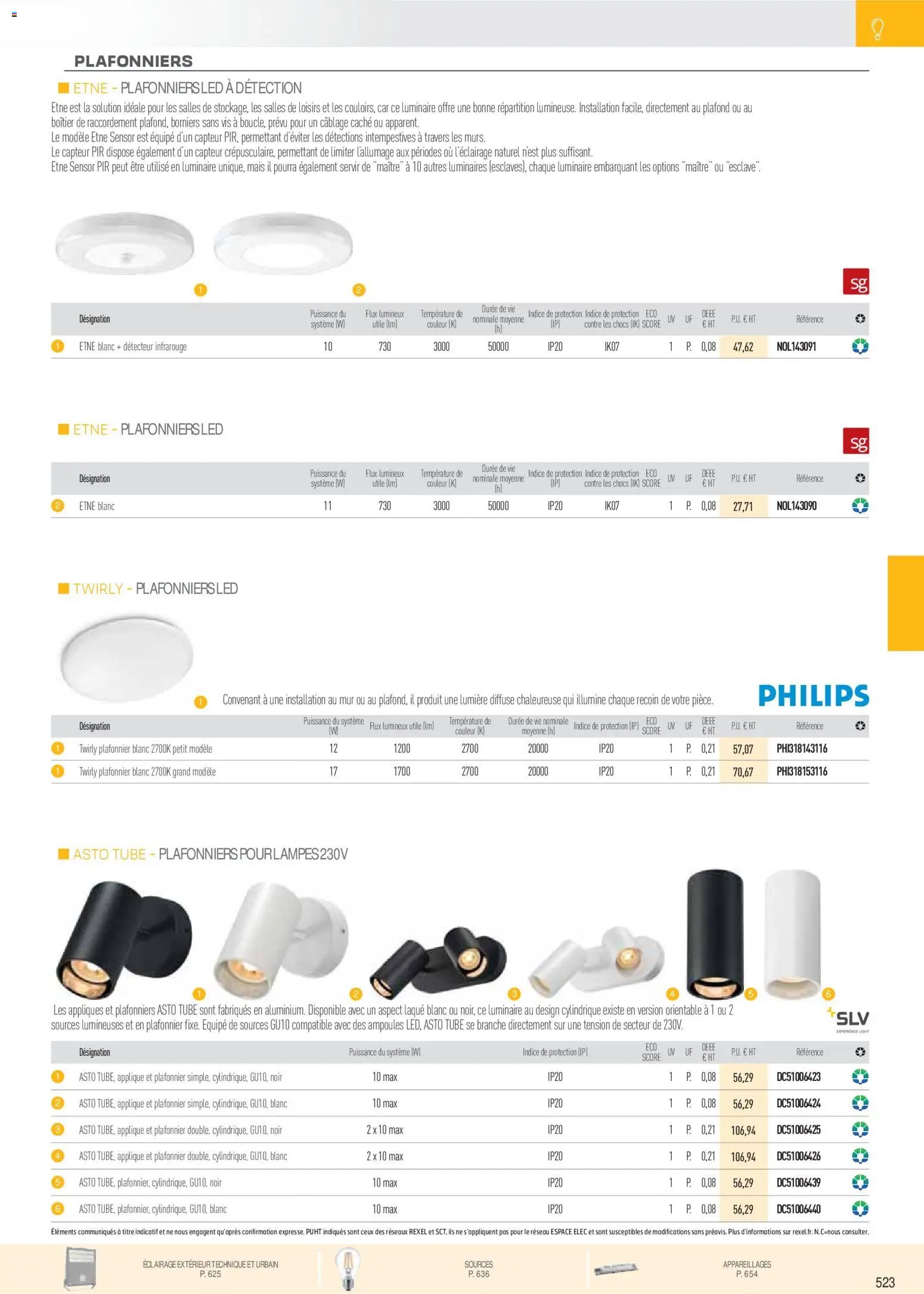 Rexel catalogue à partir du 01/12/2025 Brochure Éclairage