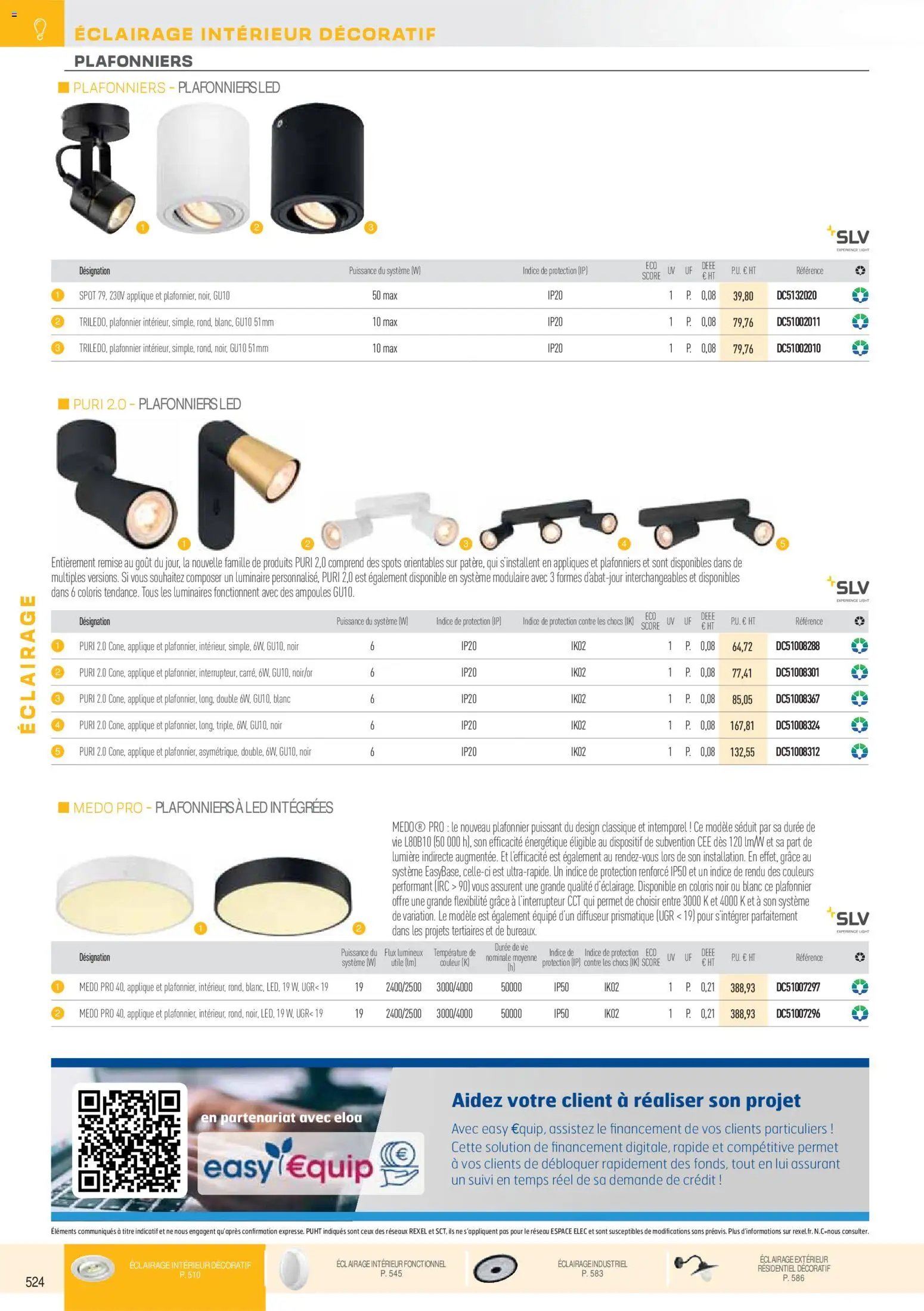 Rexel catalogue à partir du 01/12/2025 Brochure Éclairage