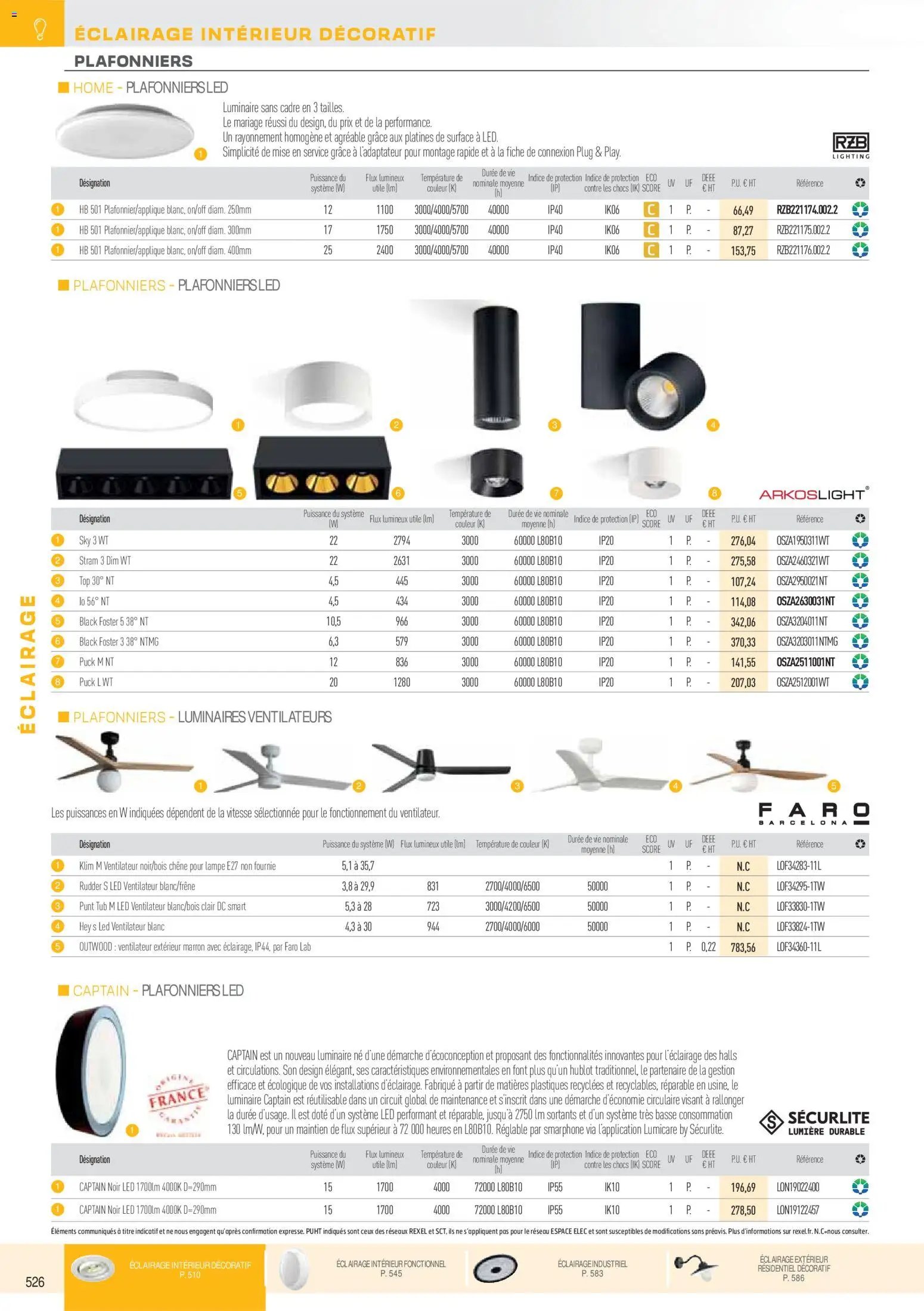 Rexel catalogue à partir du 01/12/2025 Brochure Éclairage