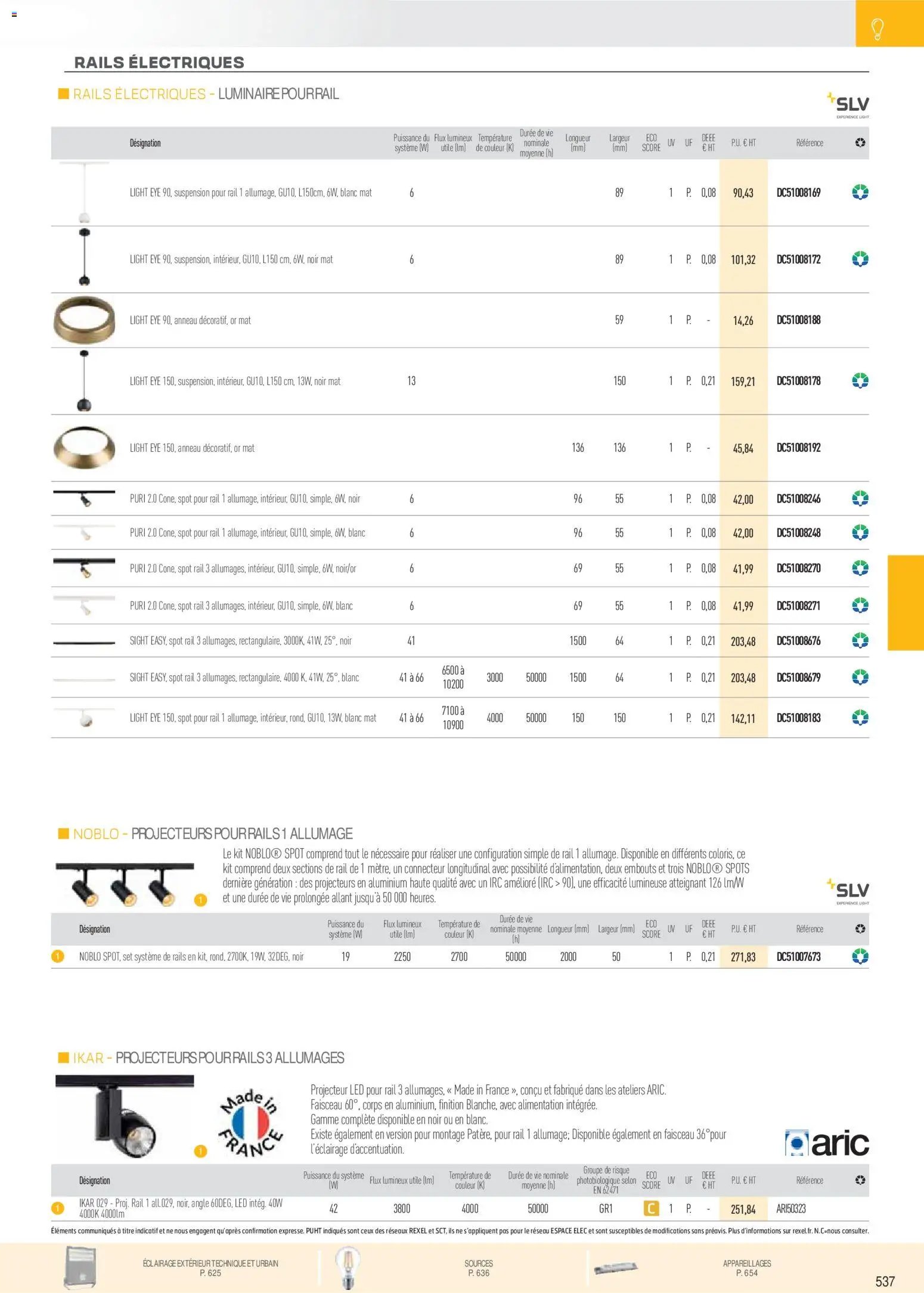 Rexel catalogue à partir du 01/12/2025 Brochure Éclairage