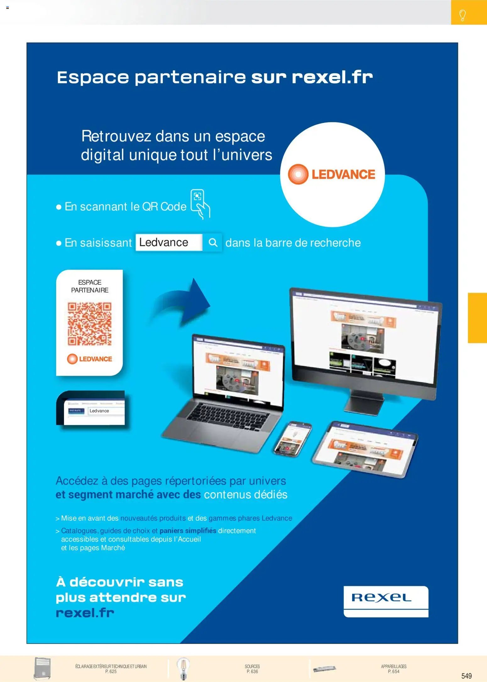 Rexel catalogue à partir du 01/12/2025 Brochure Éclairage
