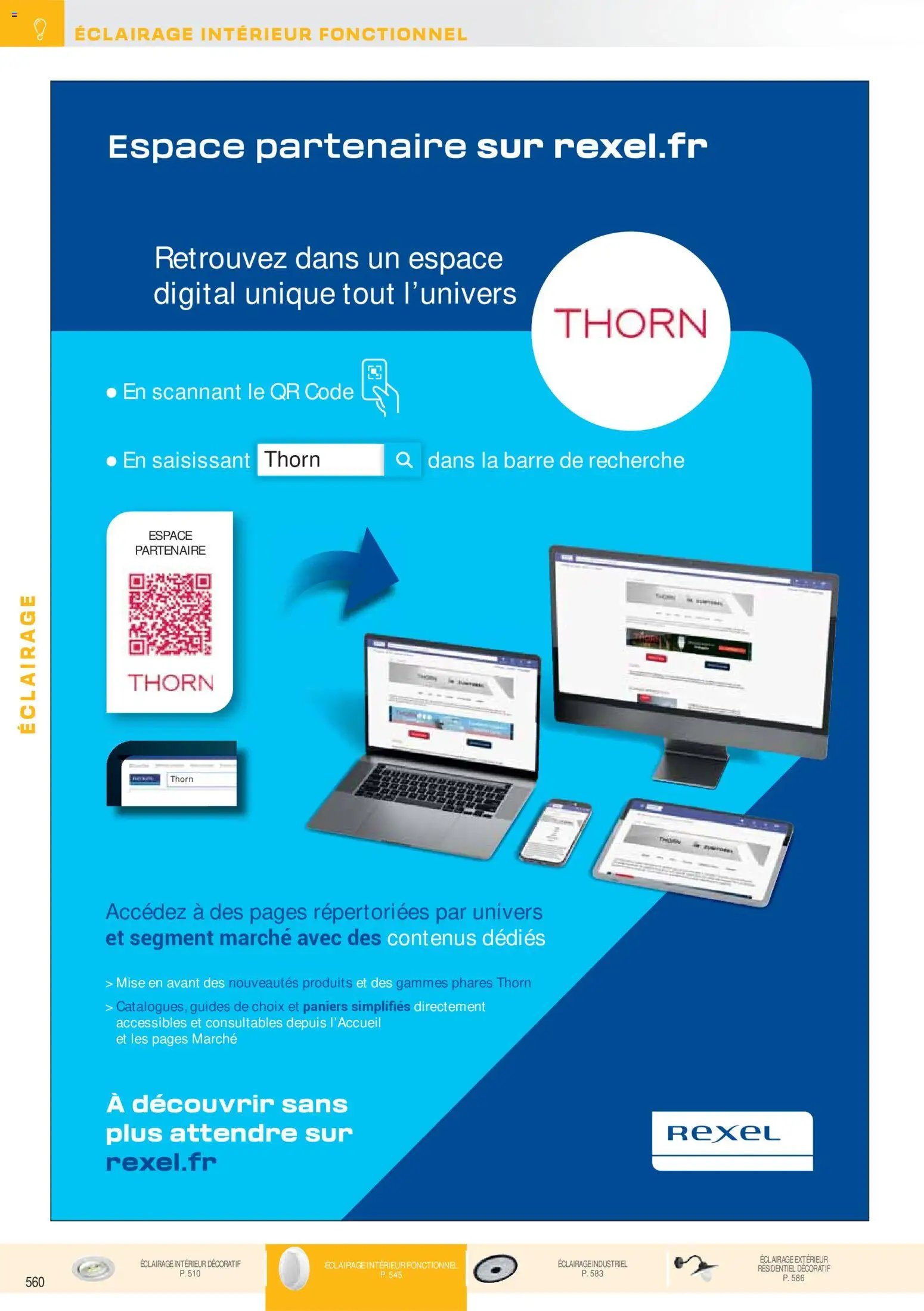 Rexel catalogue à partir du 01/12/2025 Brochure Éclairage