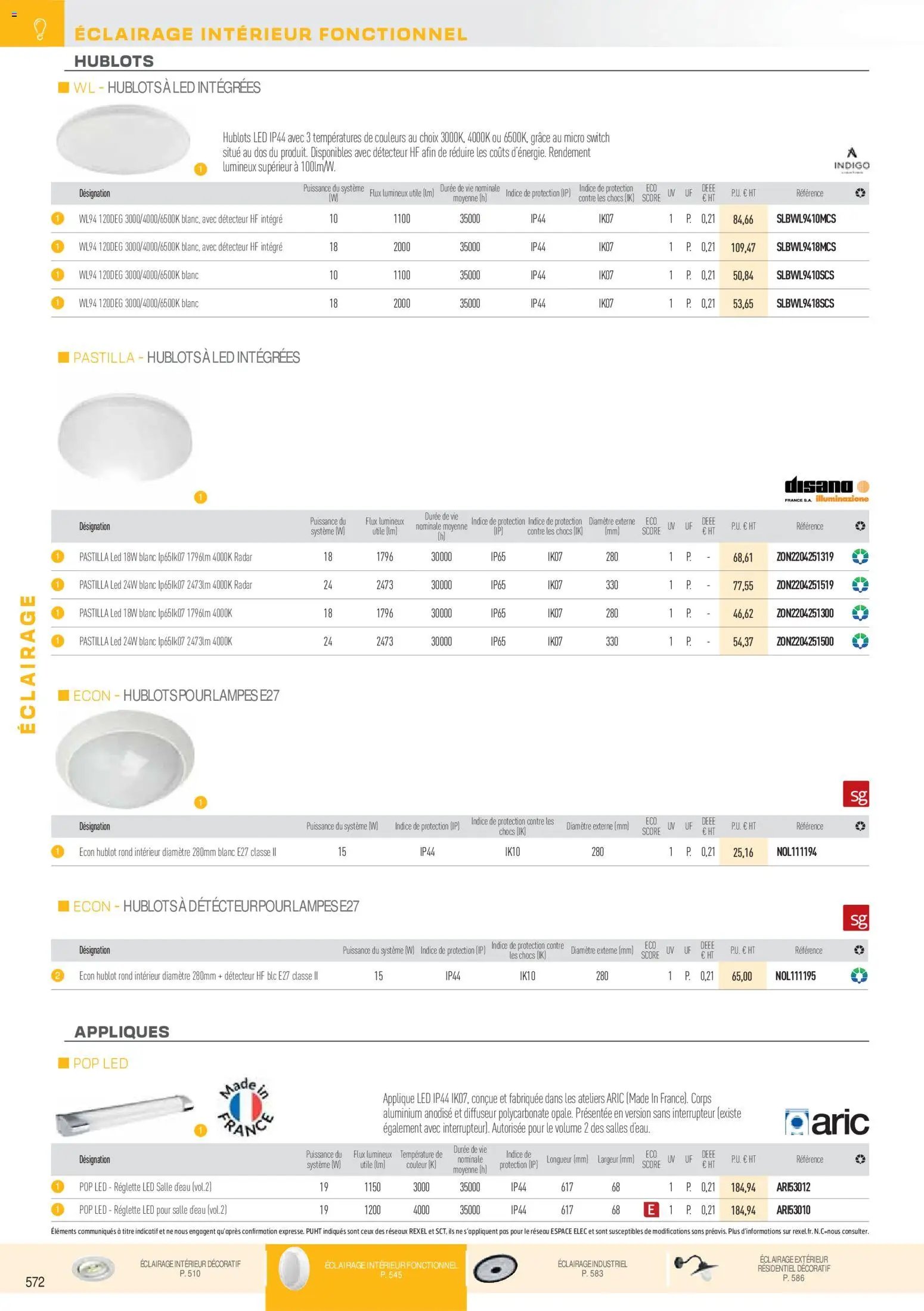 Rexel catalogue à partir du 01/12/2025 Brochure Éclairage