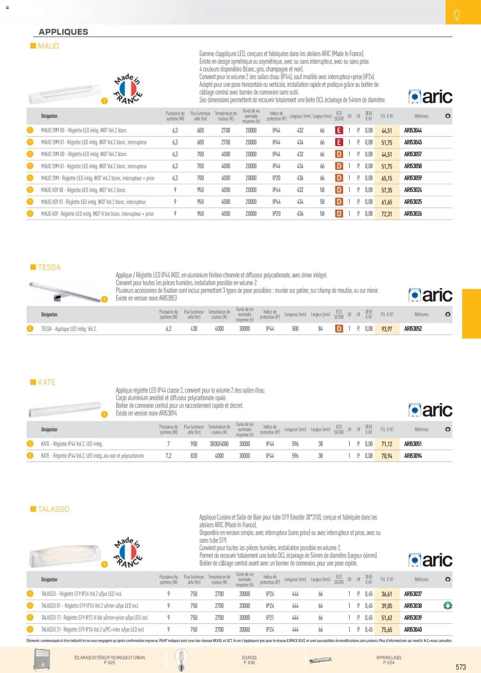 Rexel catalogue à partir du 01/12/2025 Brochure Éclairage