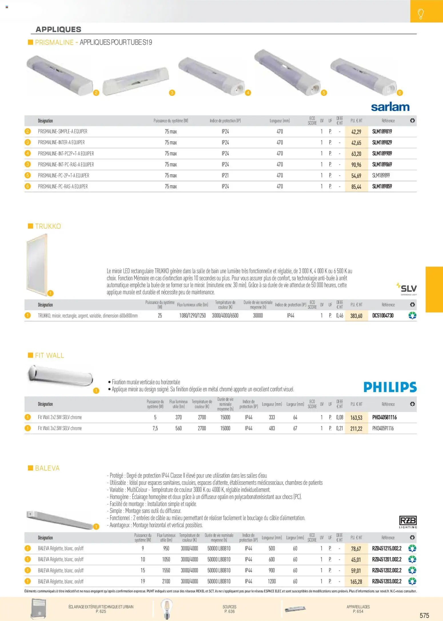 Rexel catalogue à partir du 01/12/2025 Brochure Éclairage
