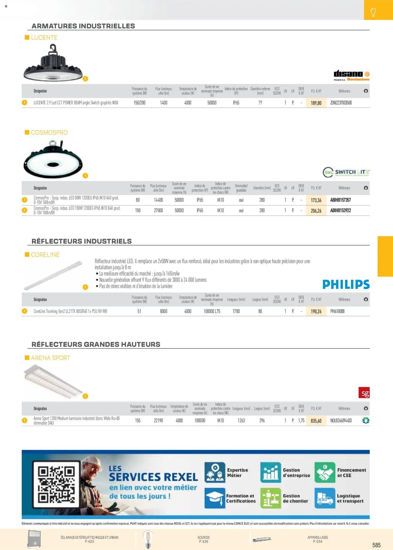 Rexel catalogue à partir du 01/12/2025 Brochure Éclairage