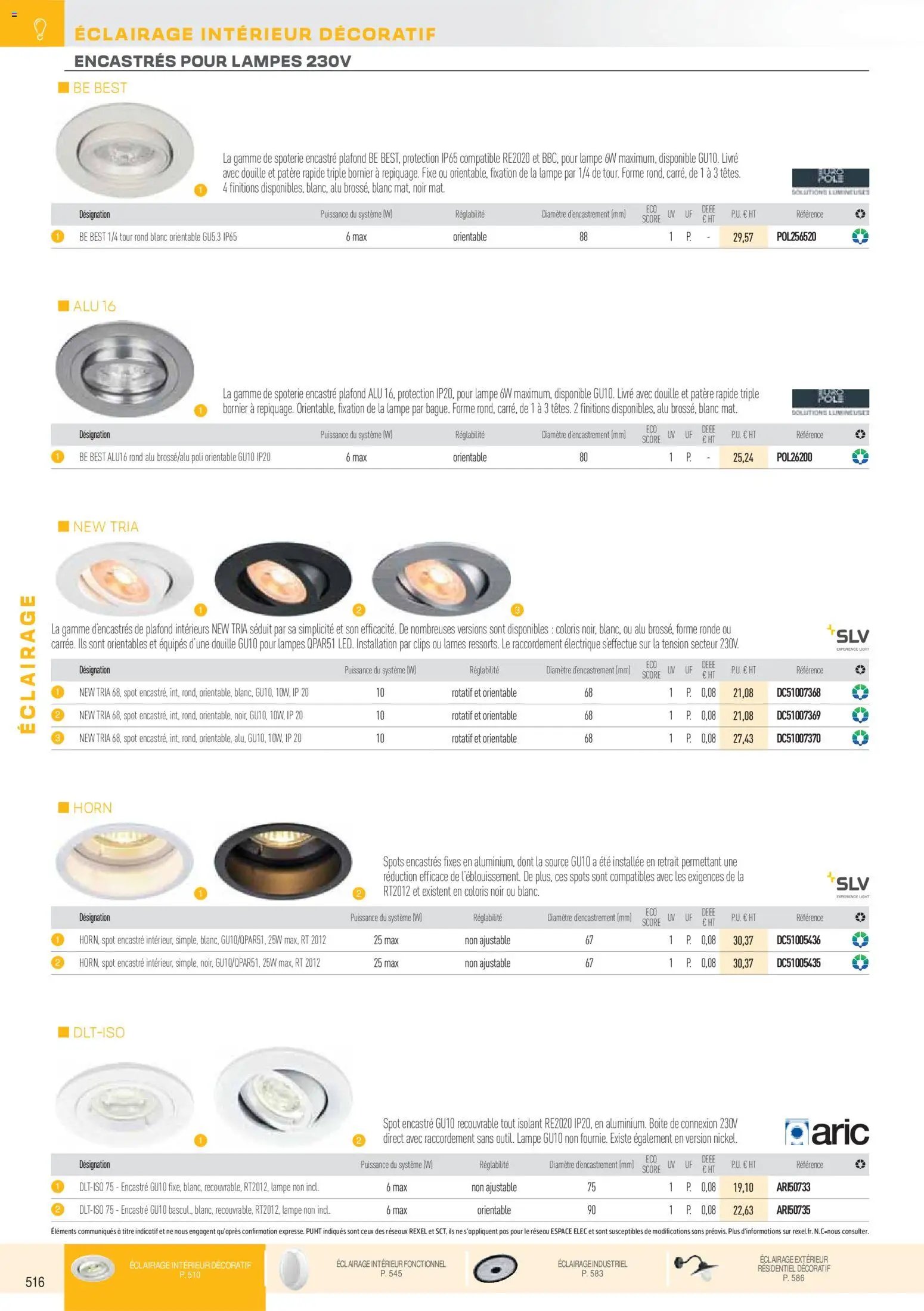 Rexel catalogue à partir du 01/12/2025 Brochure Éclairage