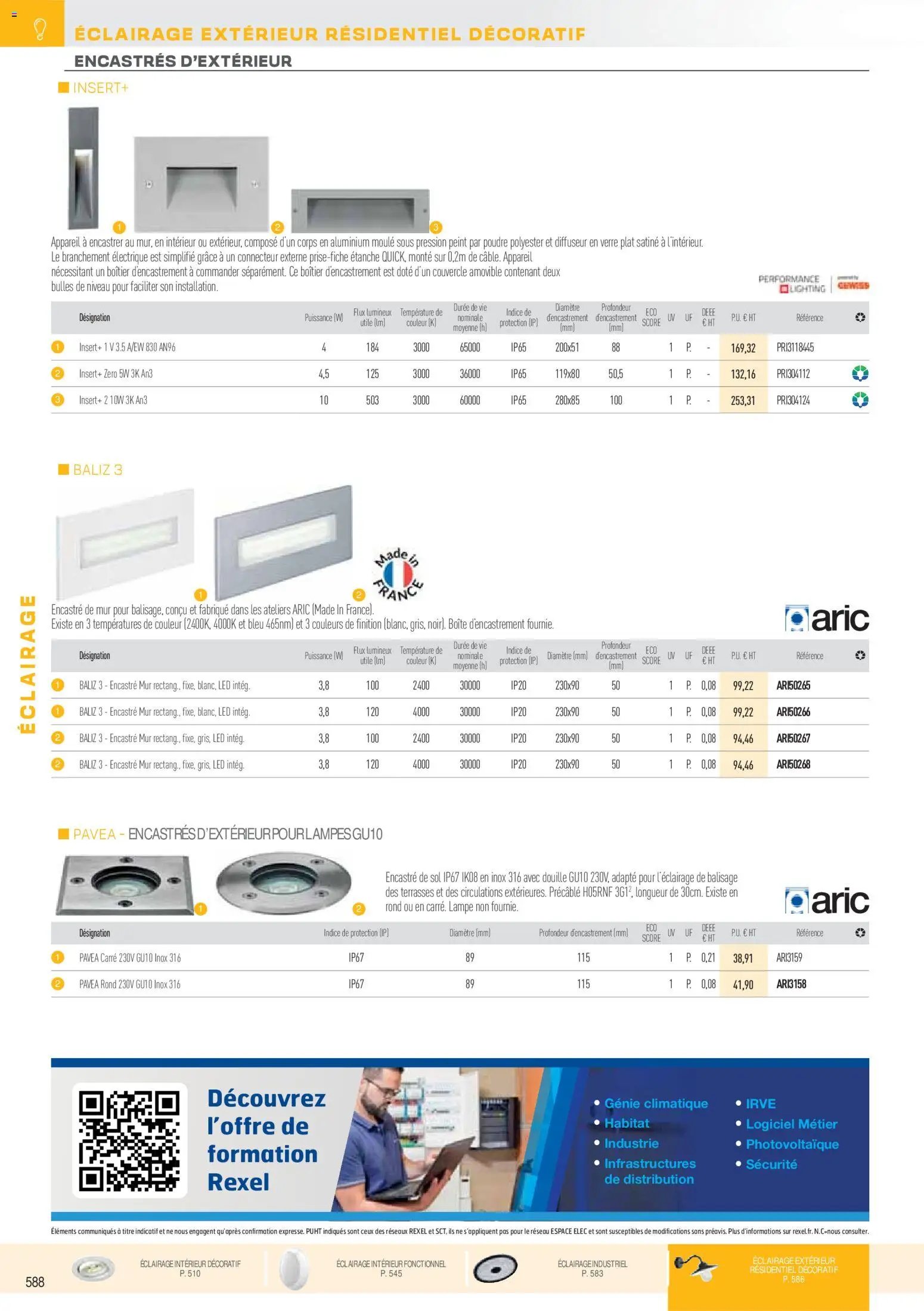 Rexel catalogue à partir du 01/12/2025 Brochure Éclairage