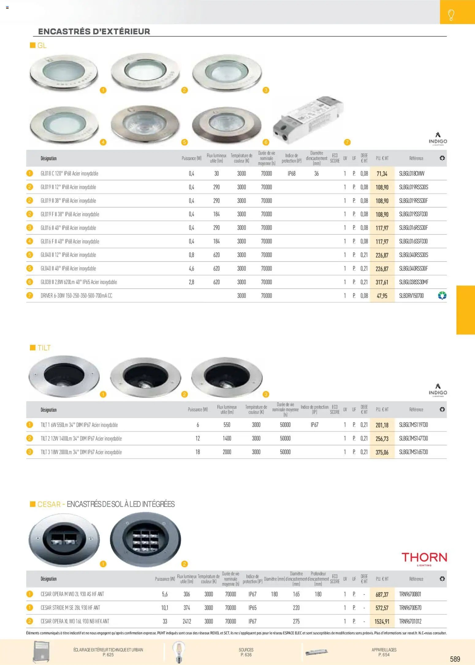 Rexel catalogue à partir du 01/12/2025 Brochure Éclairage
