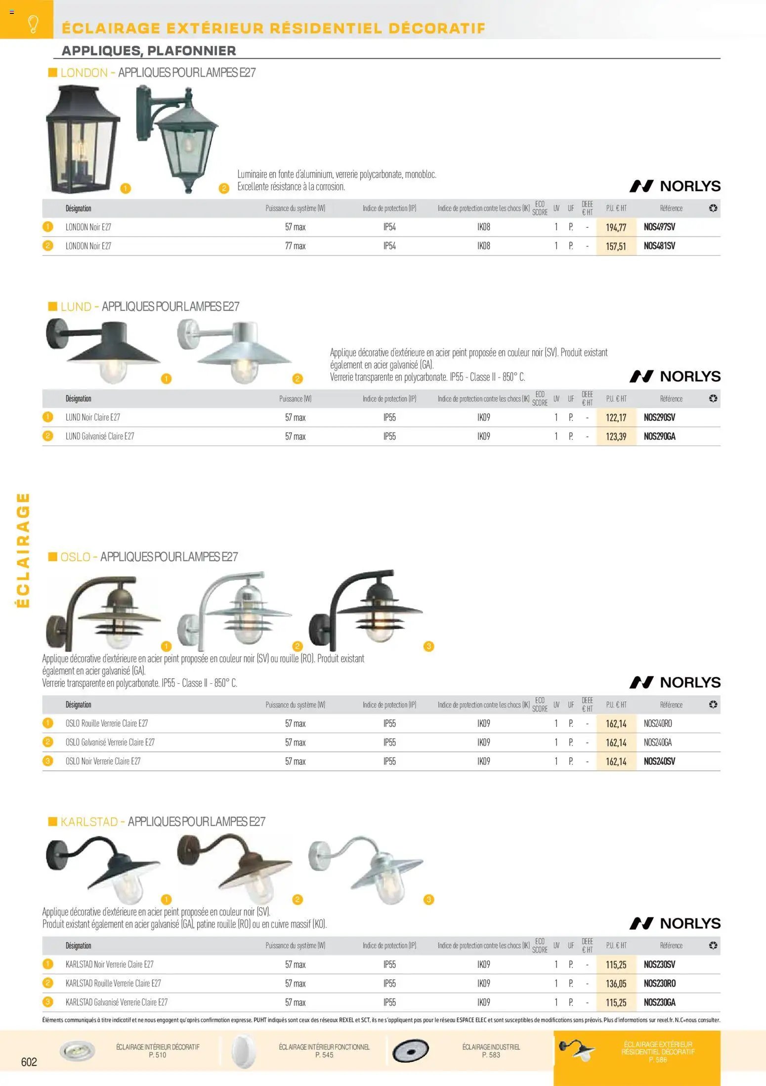 Rexel catalogue à partir du 01/12/2025 Brochure Éclairage