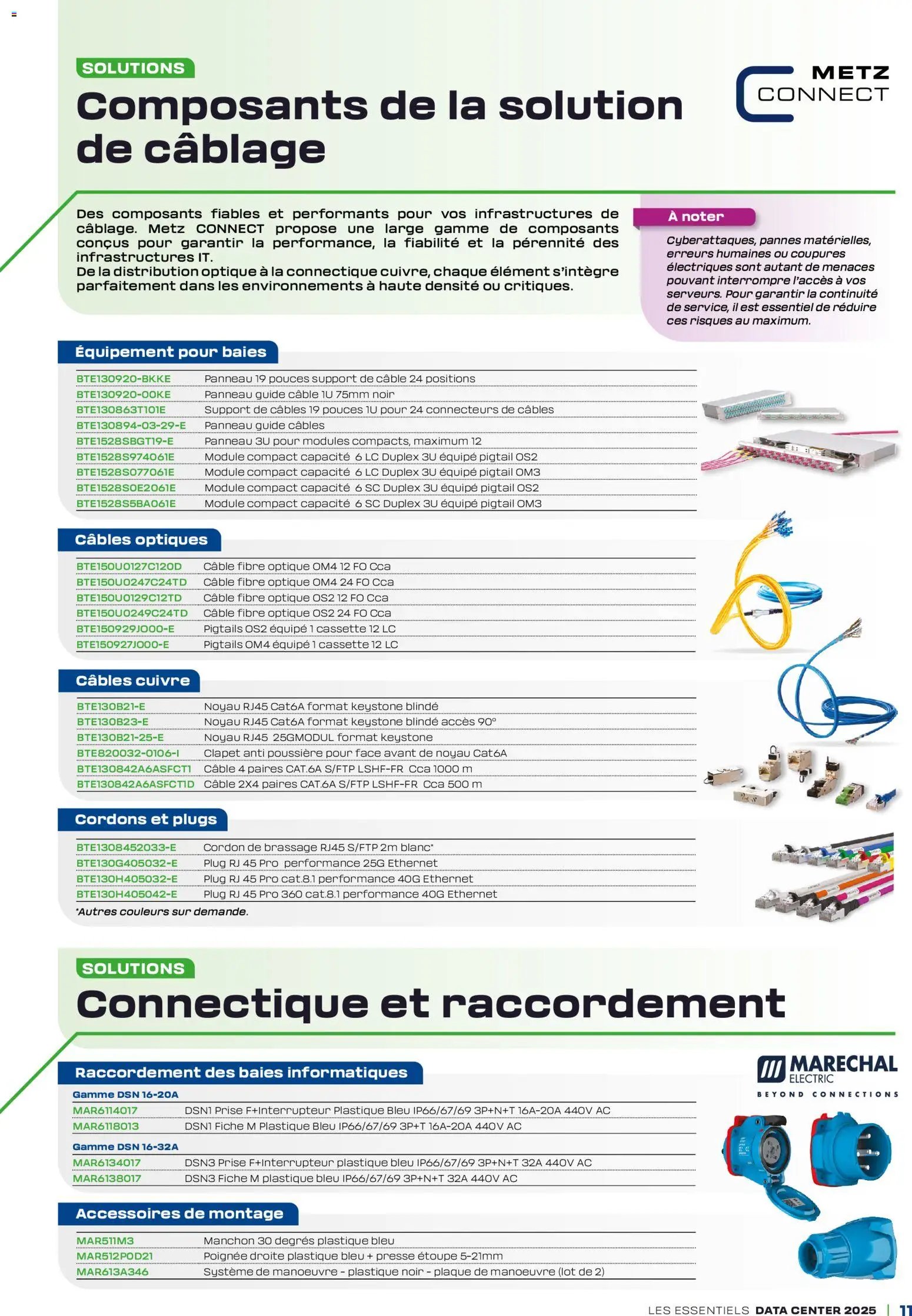 Rexel catalogue à partir du 01/01/2026 Brochure Data Center