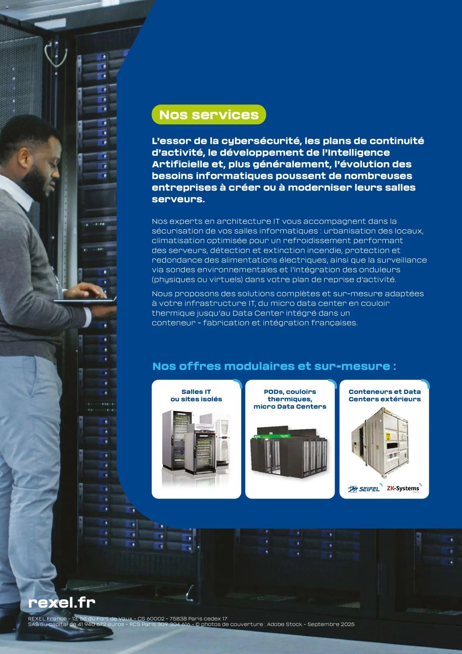 Rexel catalogue à partir du 01/01/2026 Brochure Data Center