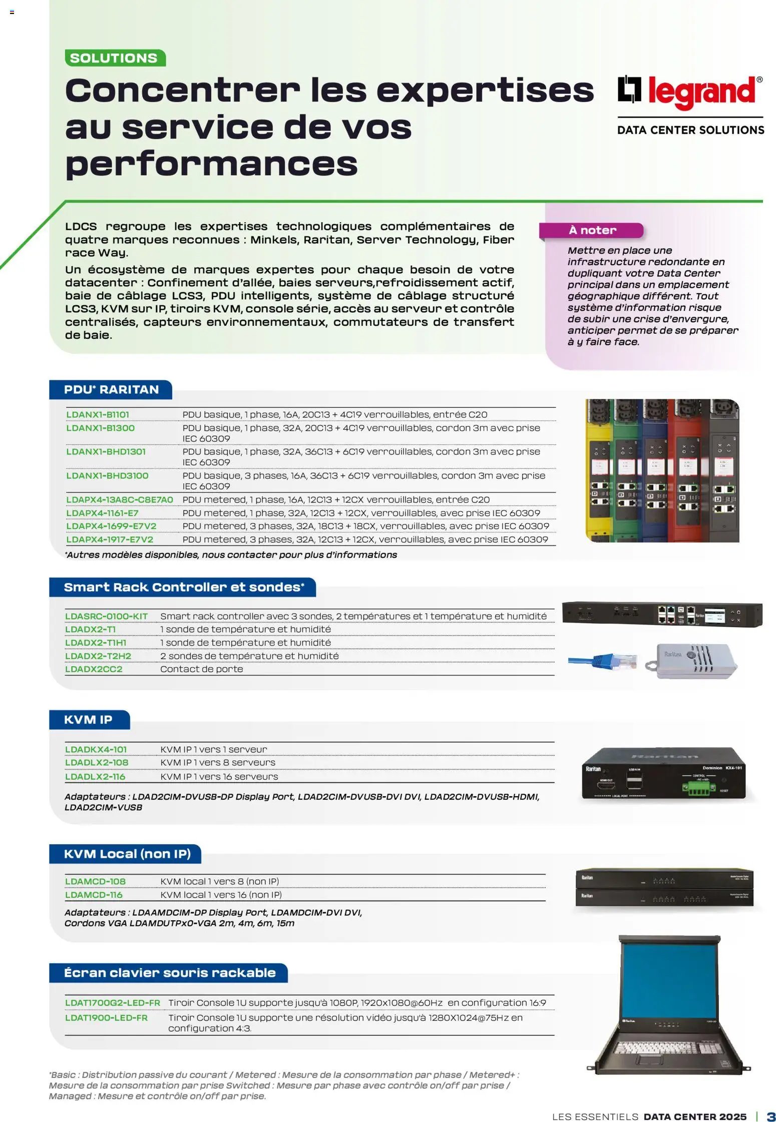 Rexel catalogue à partir du 01/01/2026 Brochure Data Center