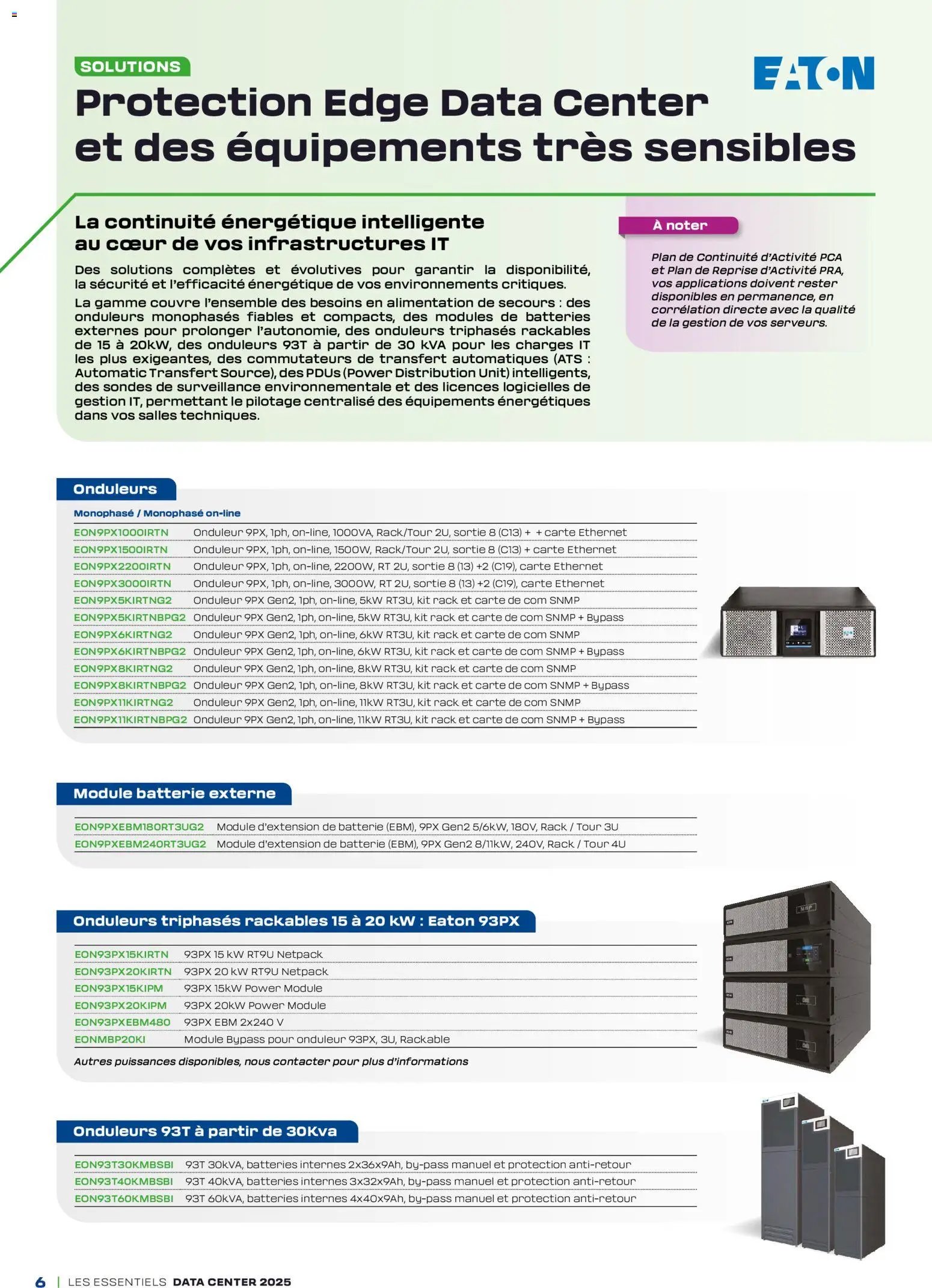 Rexel catalogue à partir du 01/01/2026 Brochure Data Center