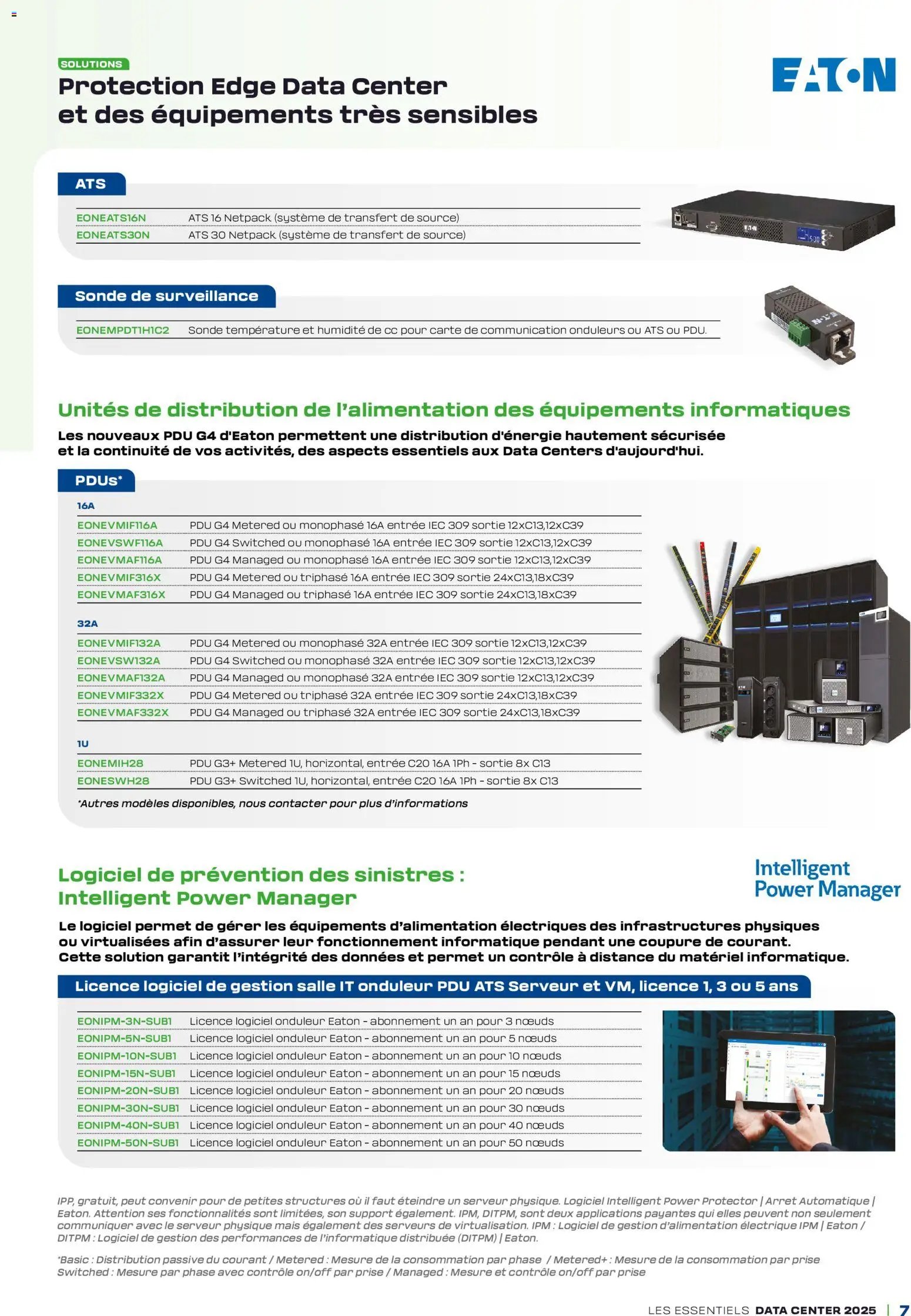 Rexel catalogue à partir du 01/01/2026 Brochure Data Center