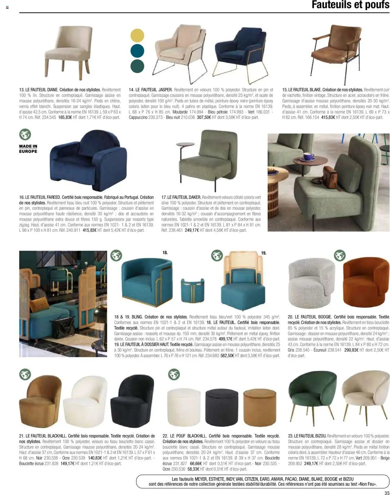 Maisons du Monde catalogue à partir du 01/01/2024 Business