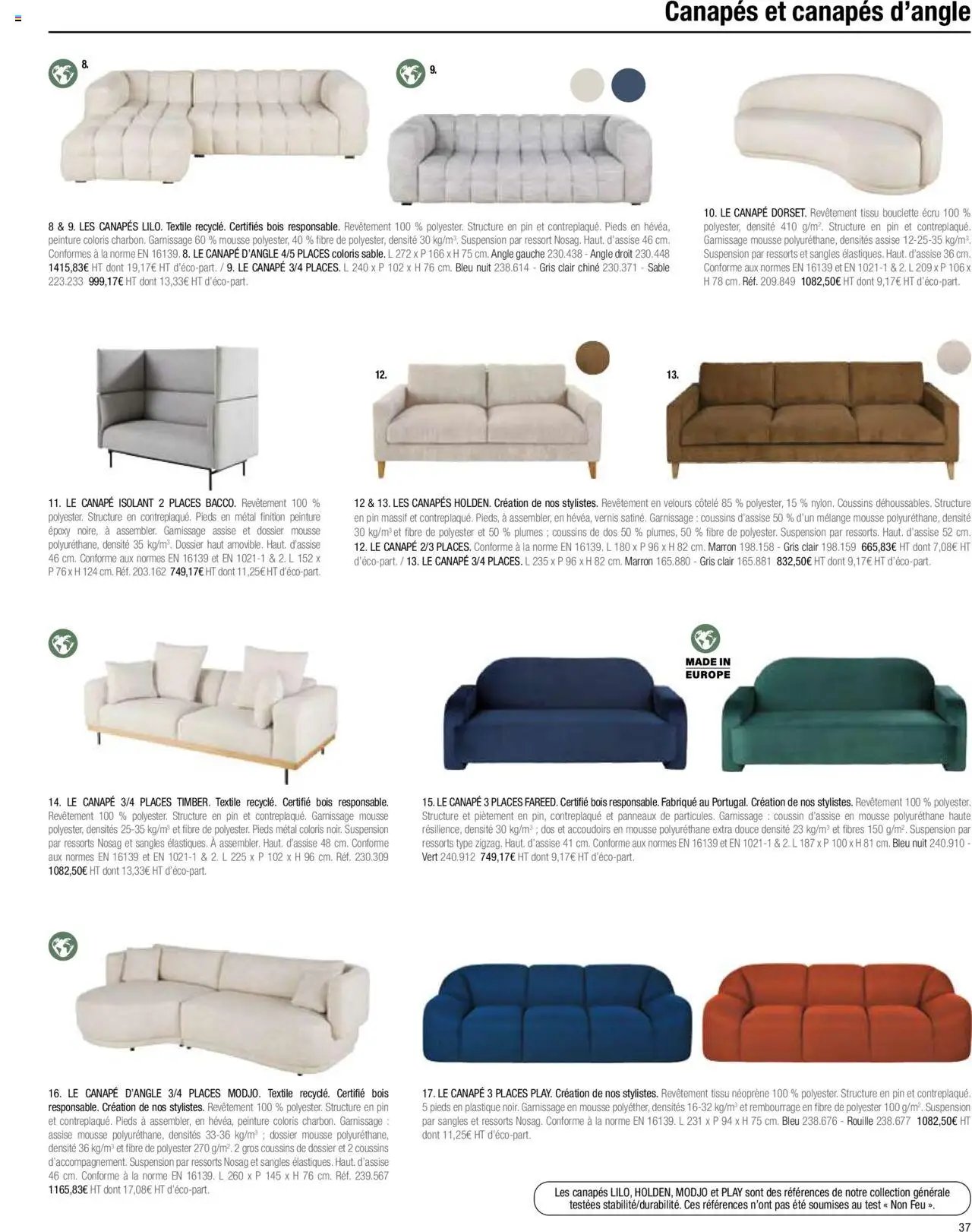 Maisons du Monde catalogue à partir du 01/01/2024 Business
