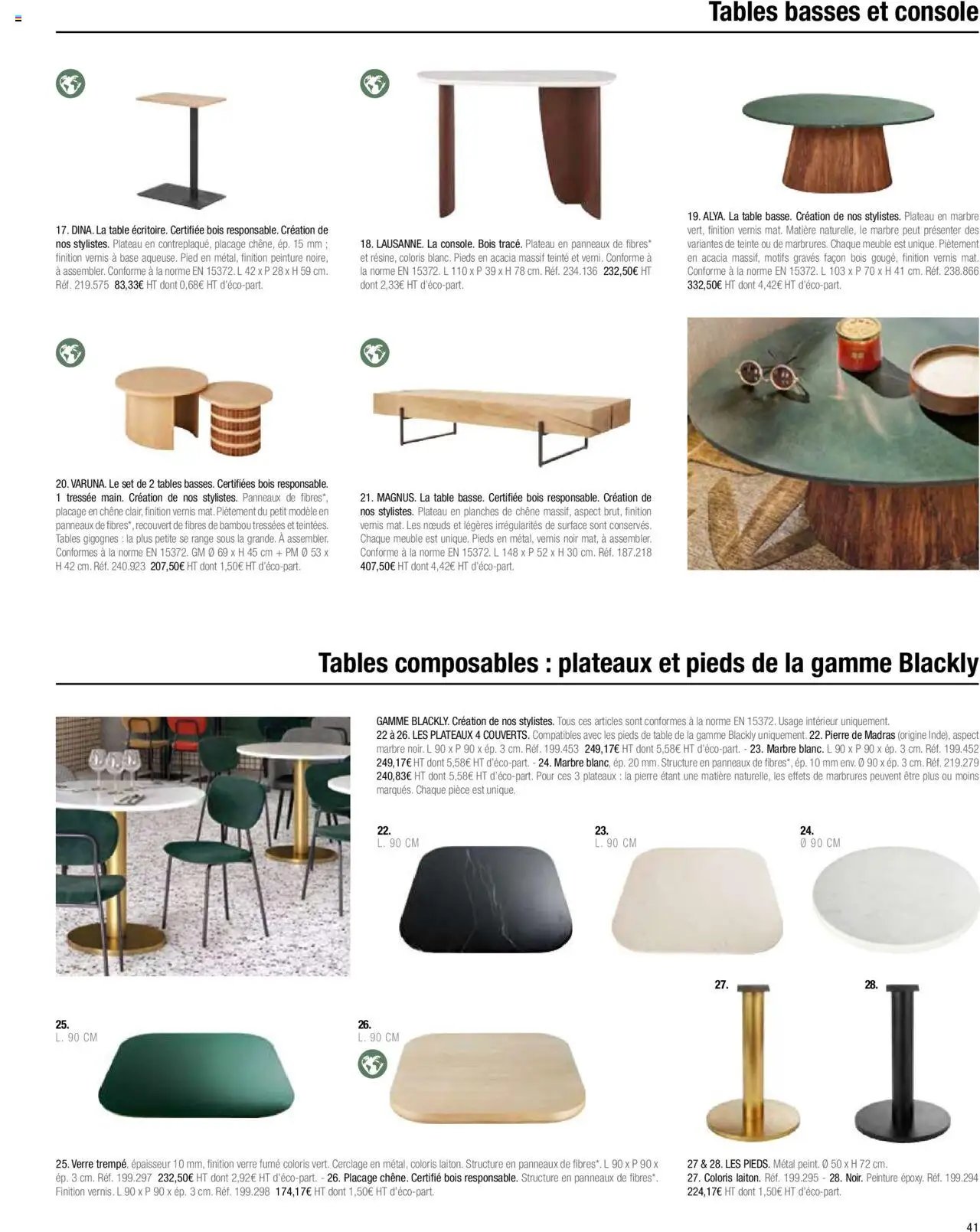 Maisons du Monde catalogue à partir du 01/01/2024 Business
