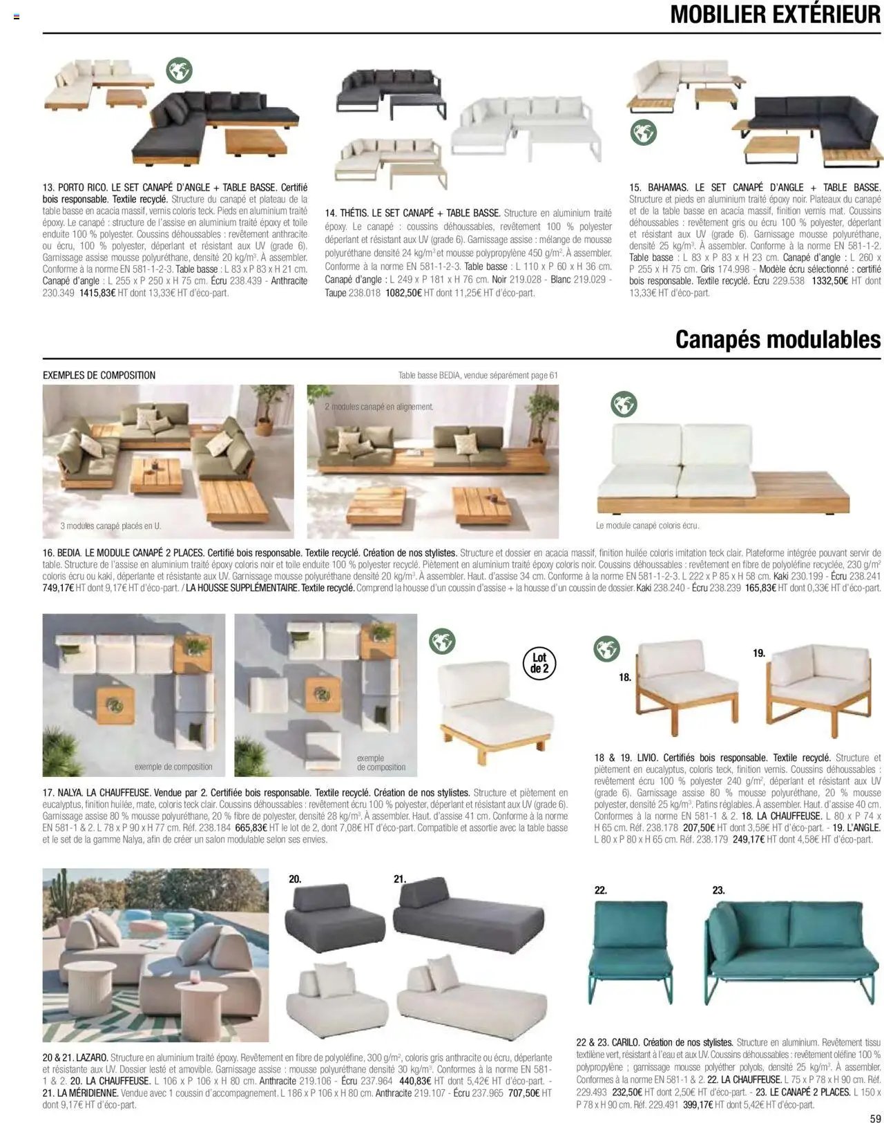 Maisons du Monde catalogue à partir du 01/01/2024 Business