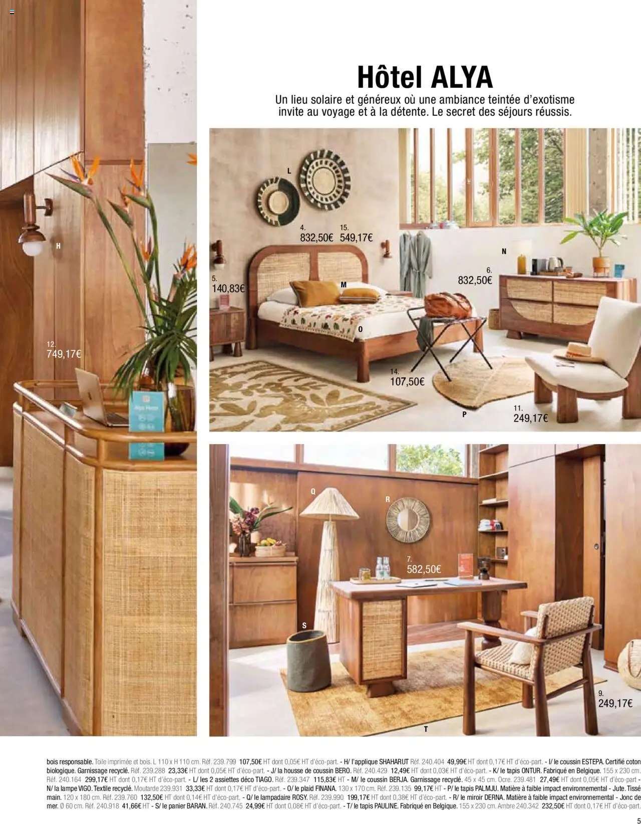 Maisons du Monde catalogue à partir du 01/01/2024 Business