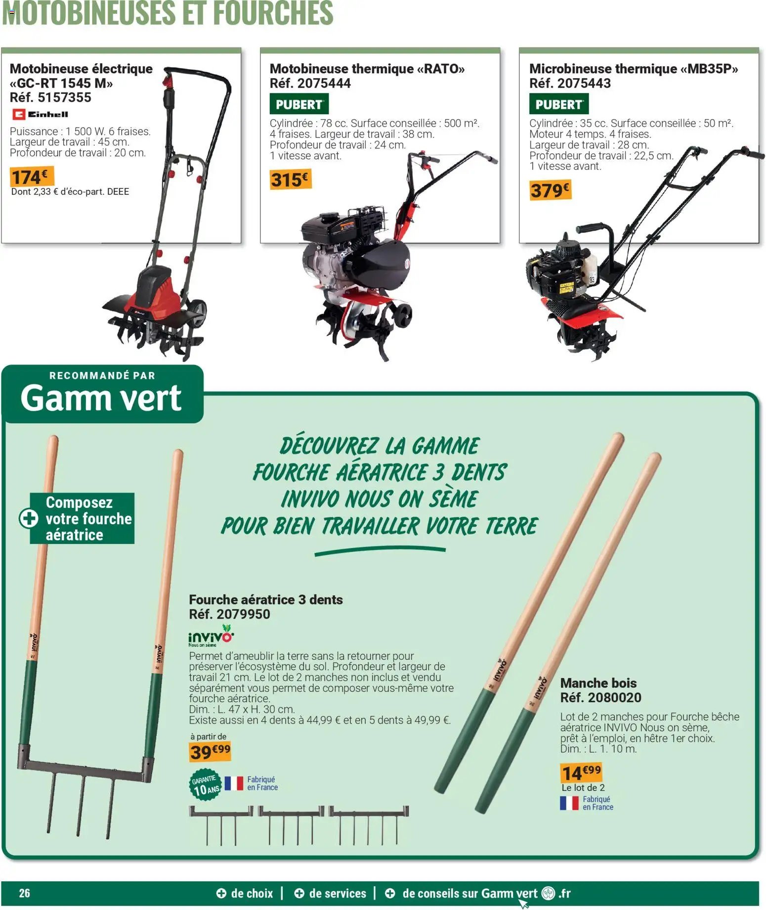 Gamm vert catalogue à partir du 24/02/2026 Catalogue