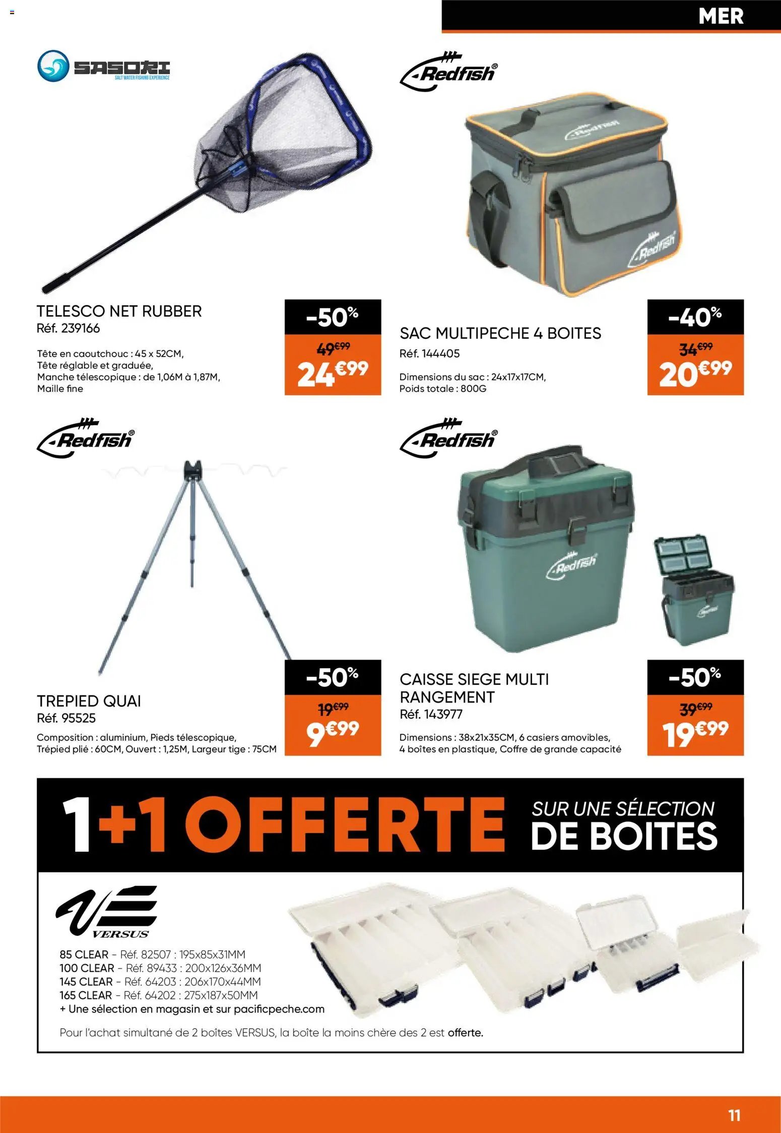 Pacific Pêche catalogue à partir du 30/09/2026 Pacific Pêche catalogue